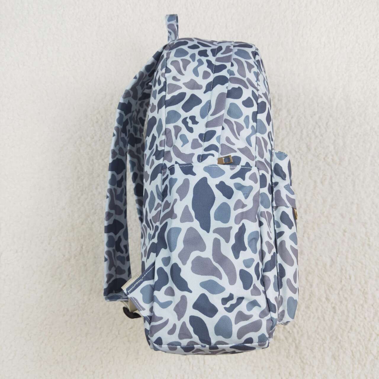 BA0261 RTS toddler backpack grey camo print baby  gift preschool bag 
