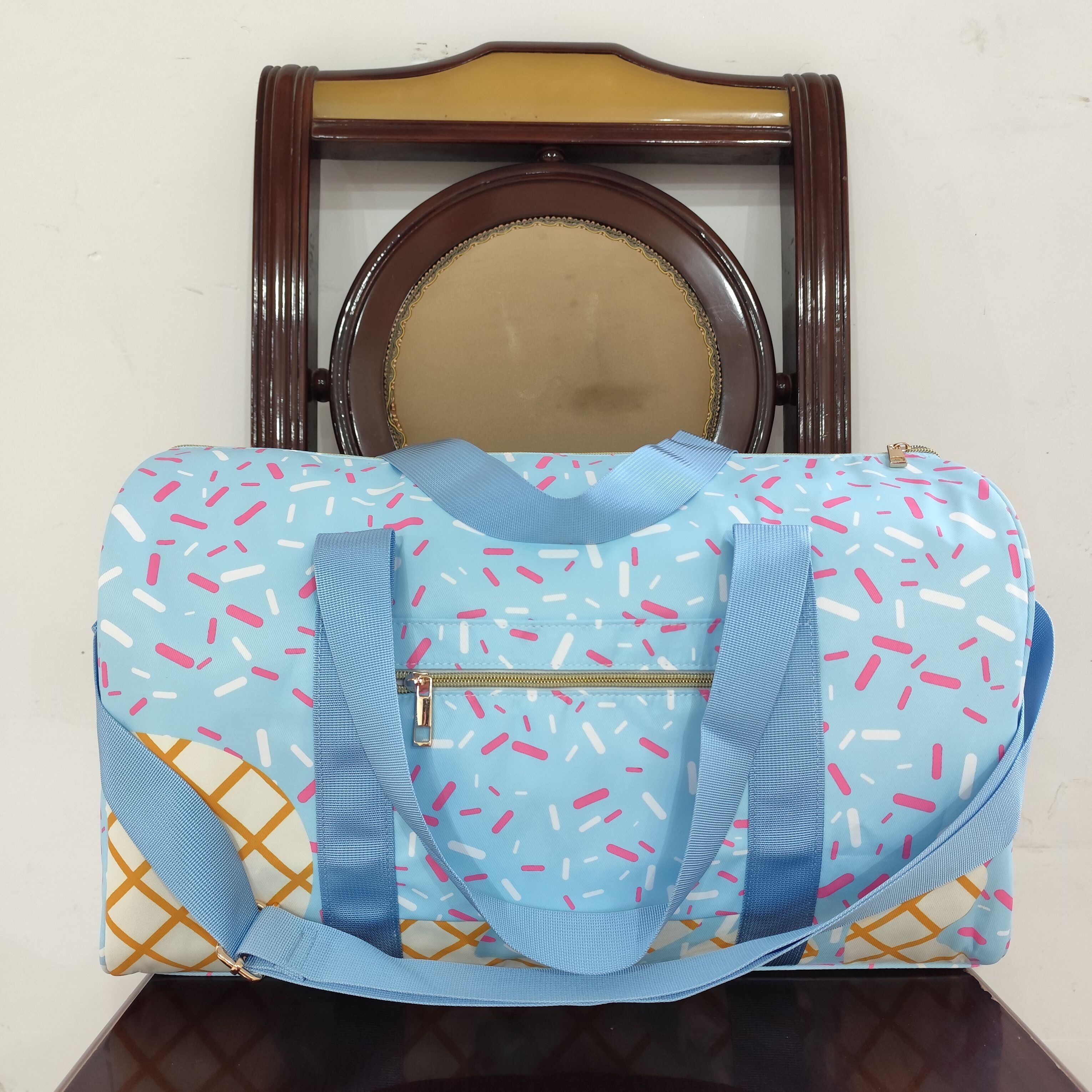 BA0286 RTS Tote bag Blue bag handbag blue duffels