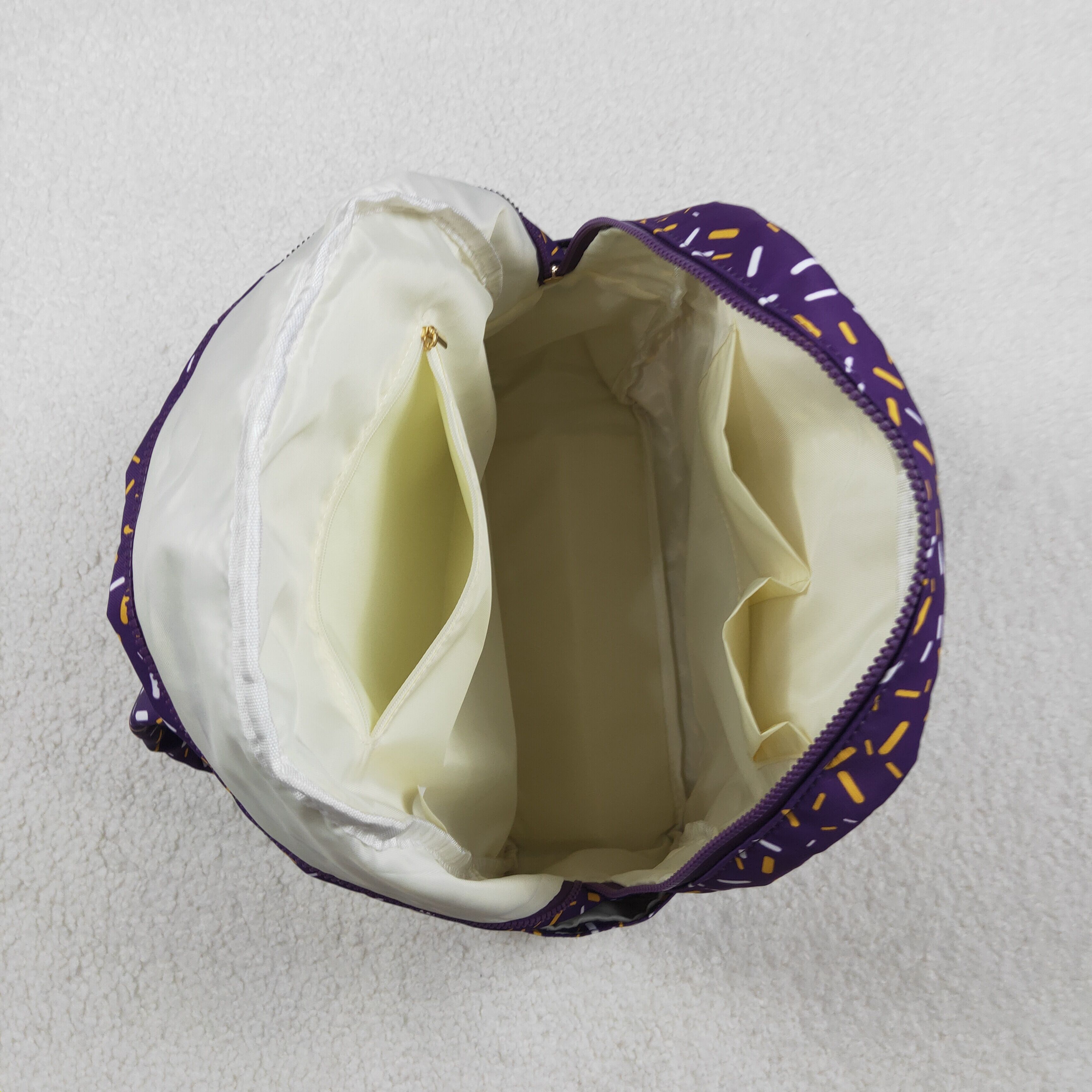 BA0327 RTS toddler backpack ice cream purple baby gift school bag