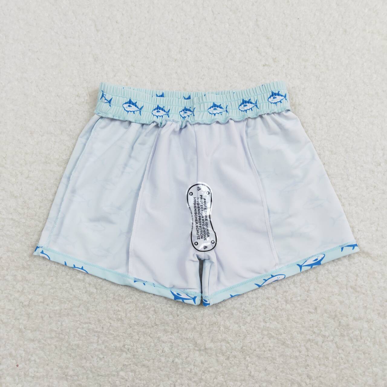 S0171 RTS baby boy clothes boy swim shorts shark swimwear bathing shorts