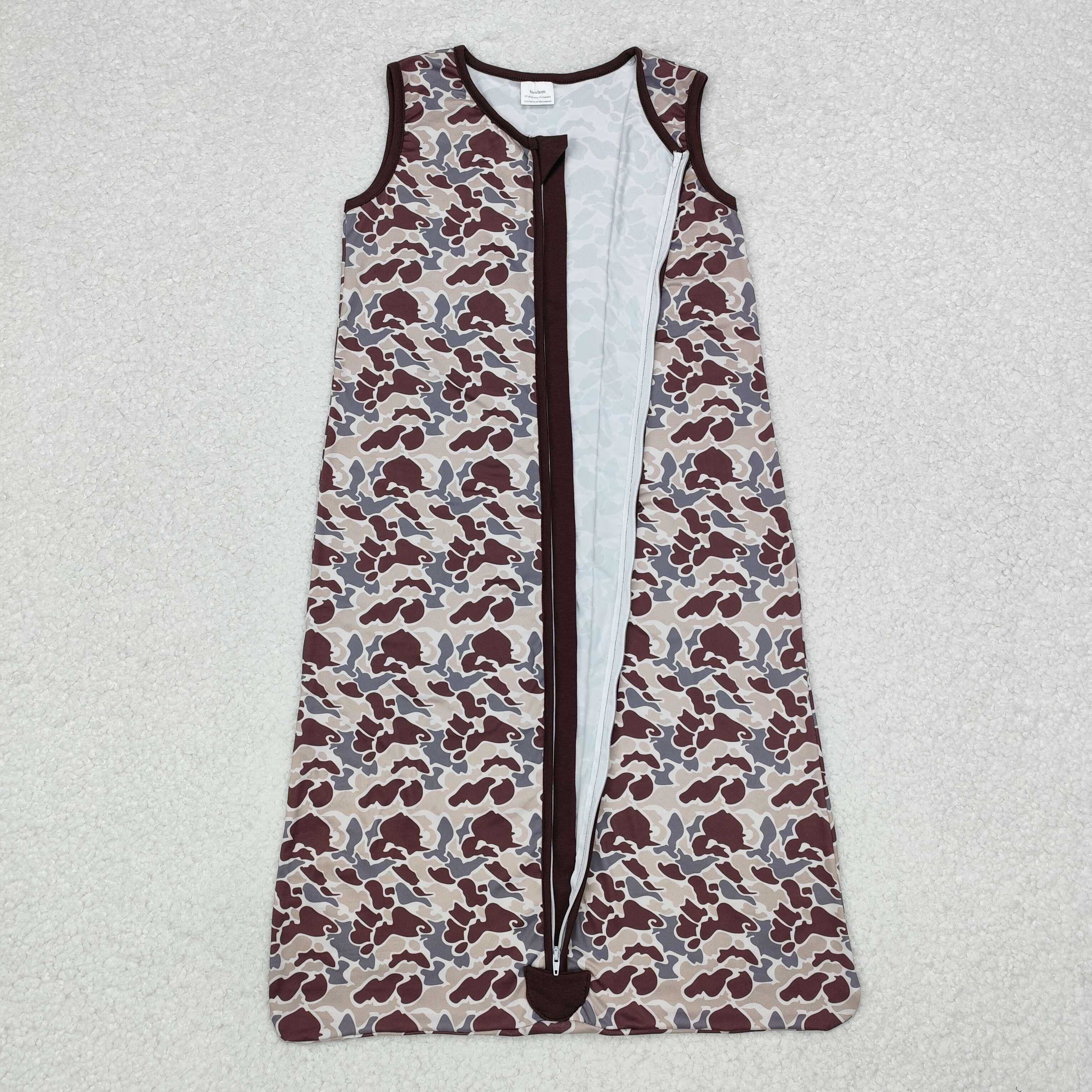 BL0140 RTS baby clothes camo sleeping bag sleep sack