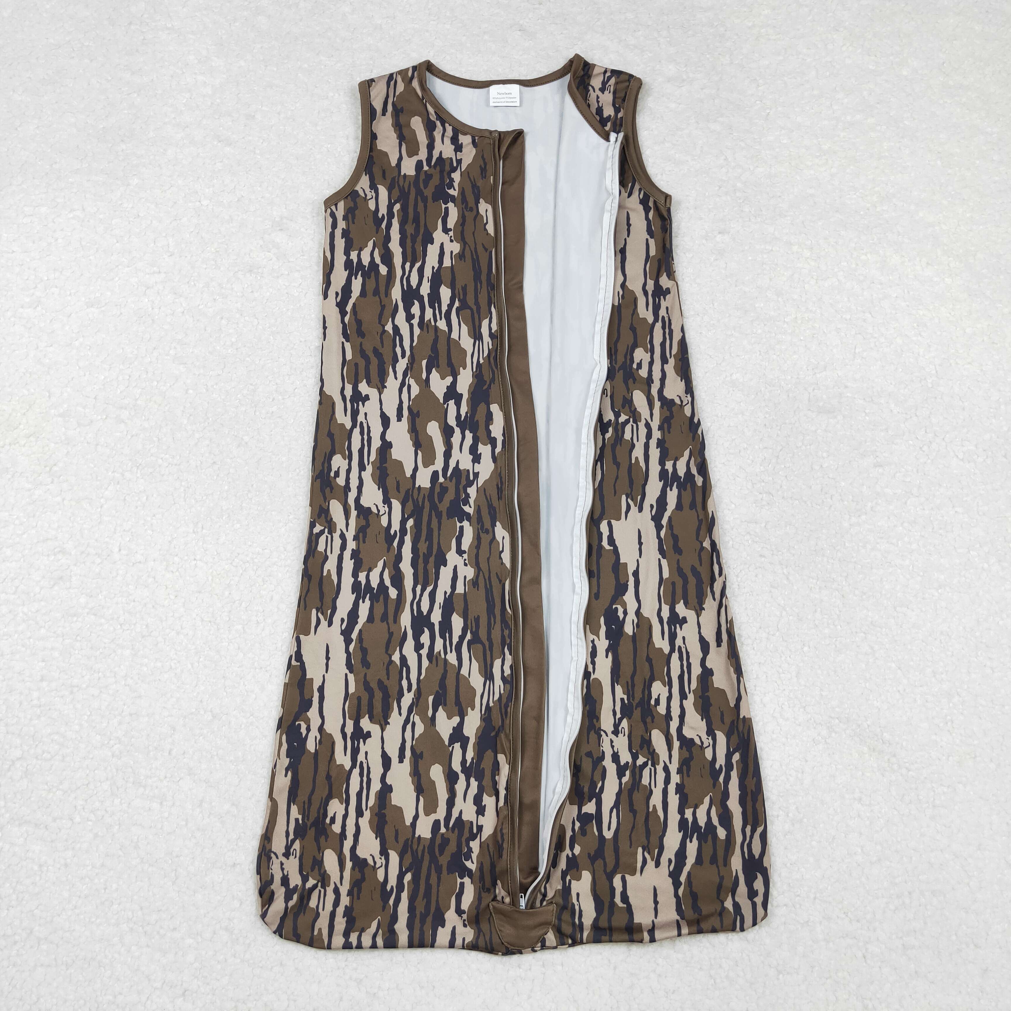 BL0142 RTS toddler hunting sleep sack camo zipper