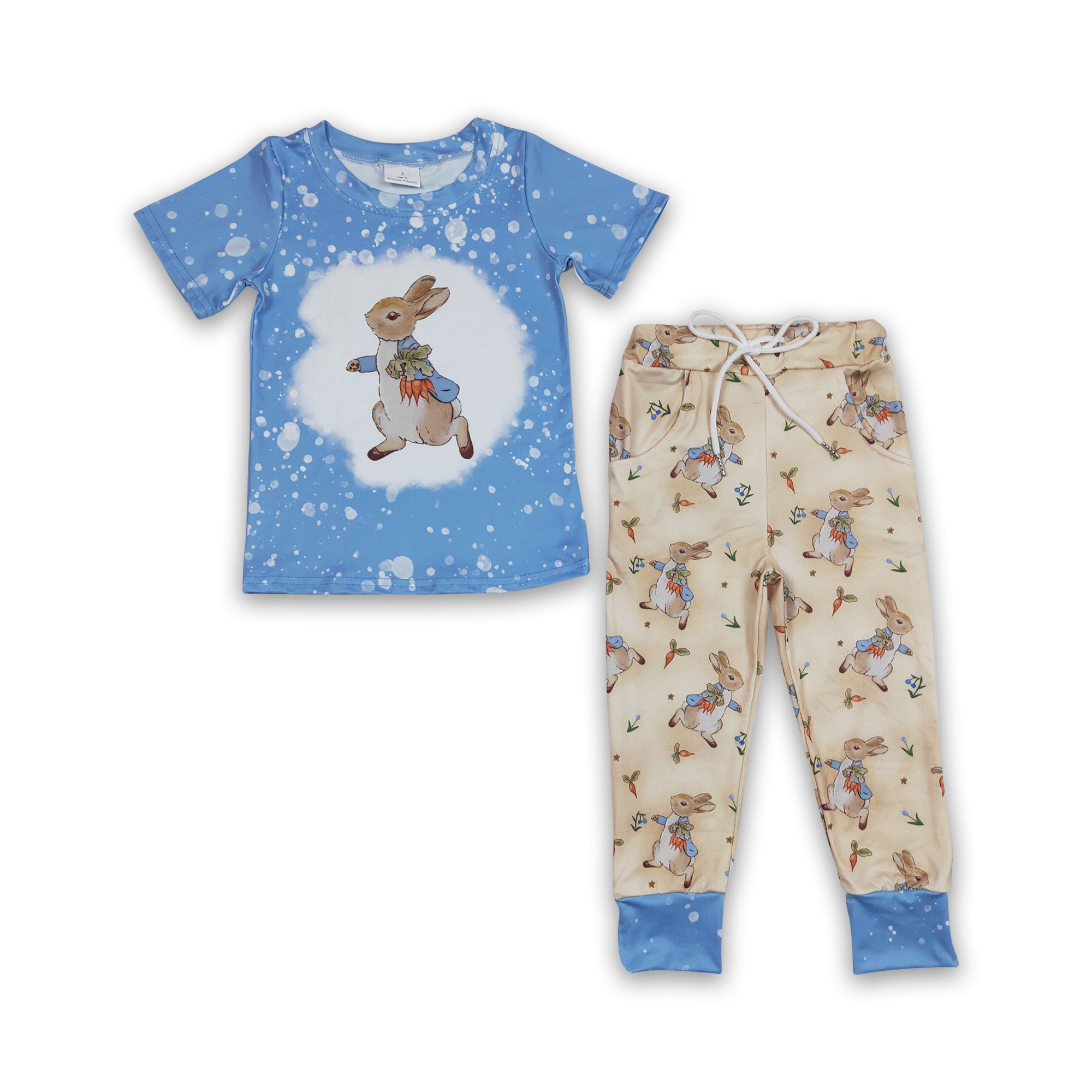 BSPO0083 RTS baby boy clothes bunny easter outfits-promotion $5.5 2026.1.31