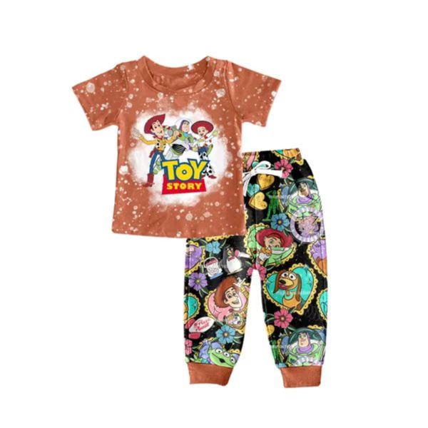 BSPO0094 toddler boy clothes cartoon fall spring set-promotion $5.5 2026.1.31