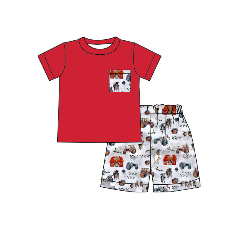 BSSO0120 baby boy clothes  summer outfits baby shorts set-promotion 2025.5.10 $5.5
