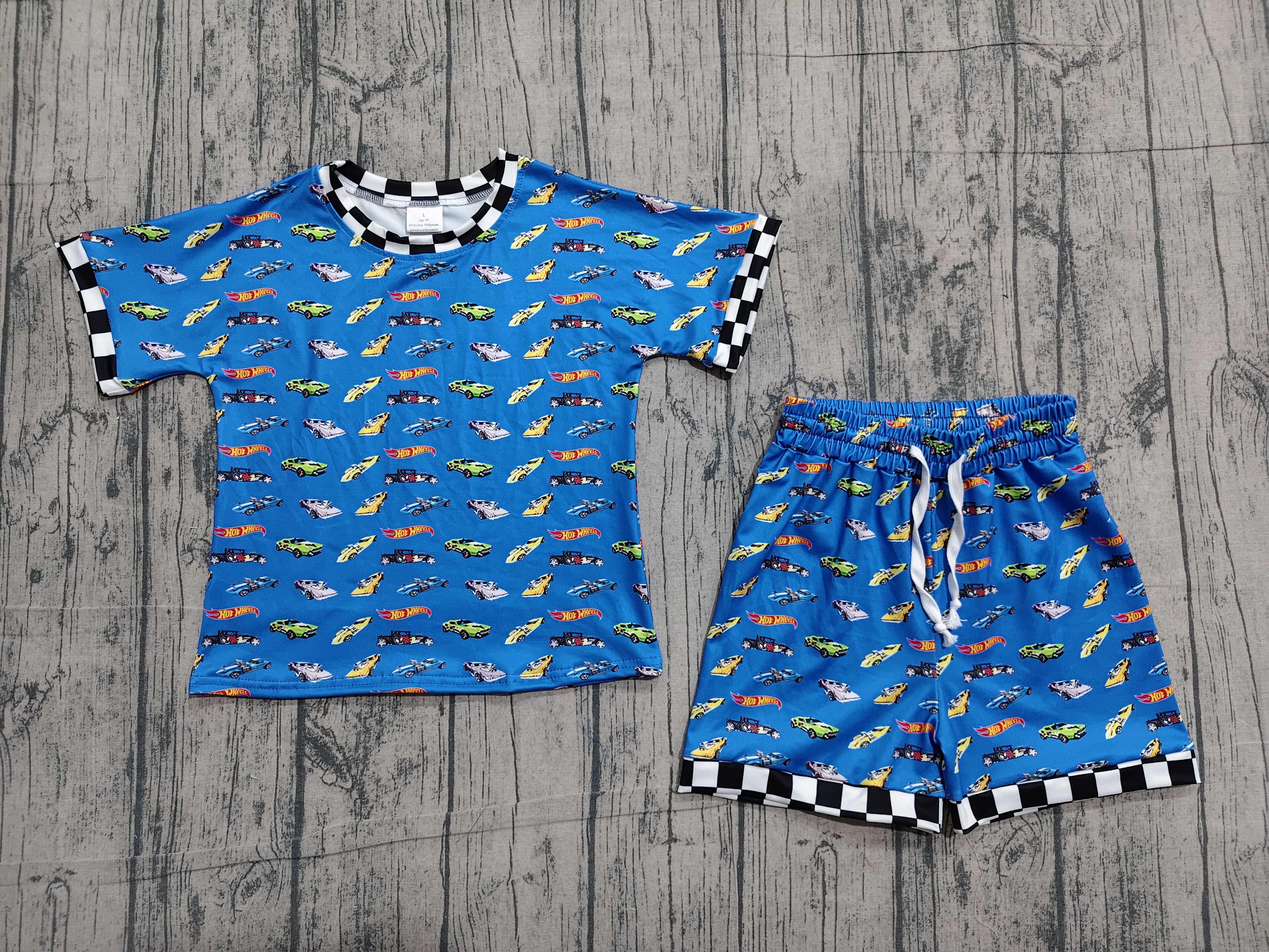 BSSO1640 pre-order baby boy clothes car toddler boy summer outfit-real pic 2026.4.15 