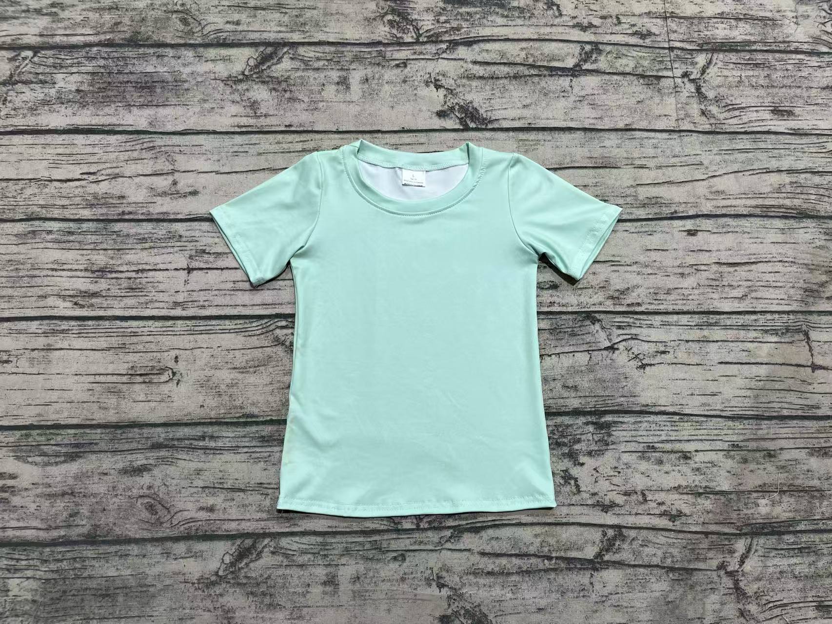 BT1081 pre-order  toddler boy clothes green mallard boy summer top shirt-real pic 2024.11.26 