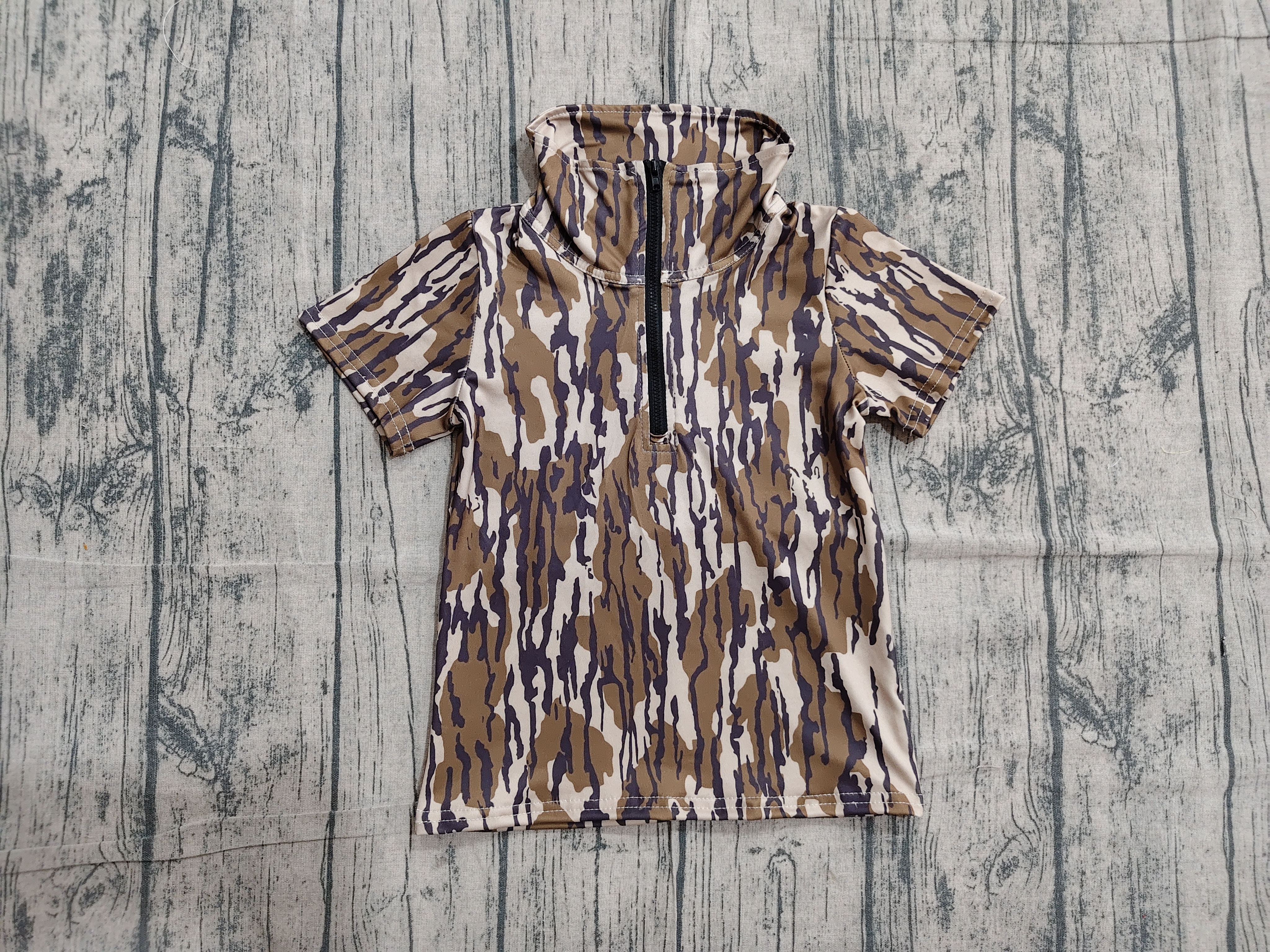BT1726 pre-order  toddler boy clothes camo print boy summer top shirt-real pic 2026.4.18 