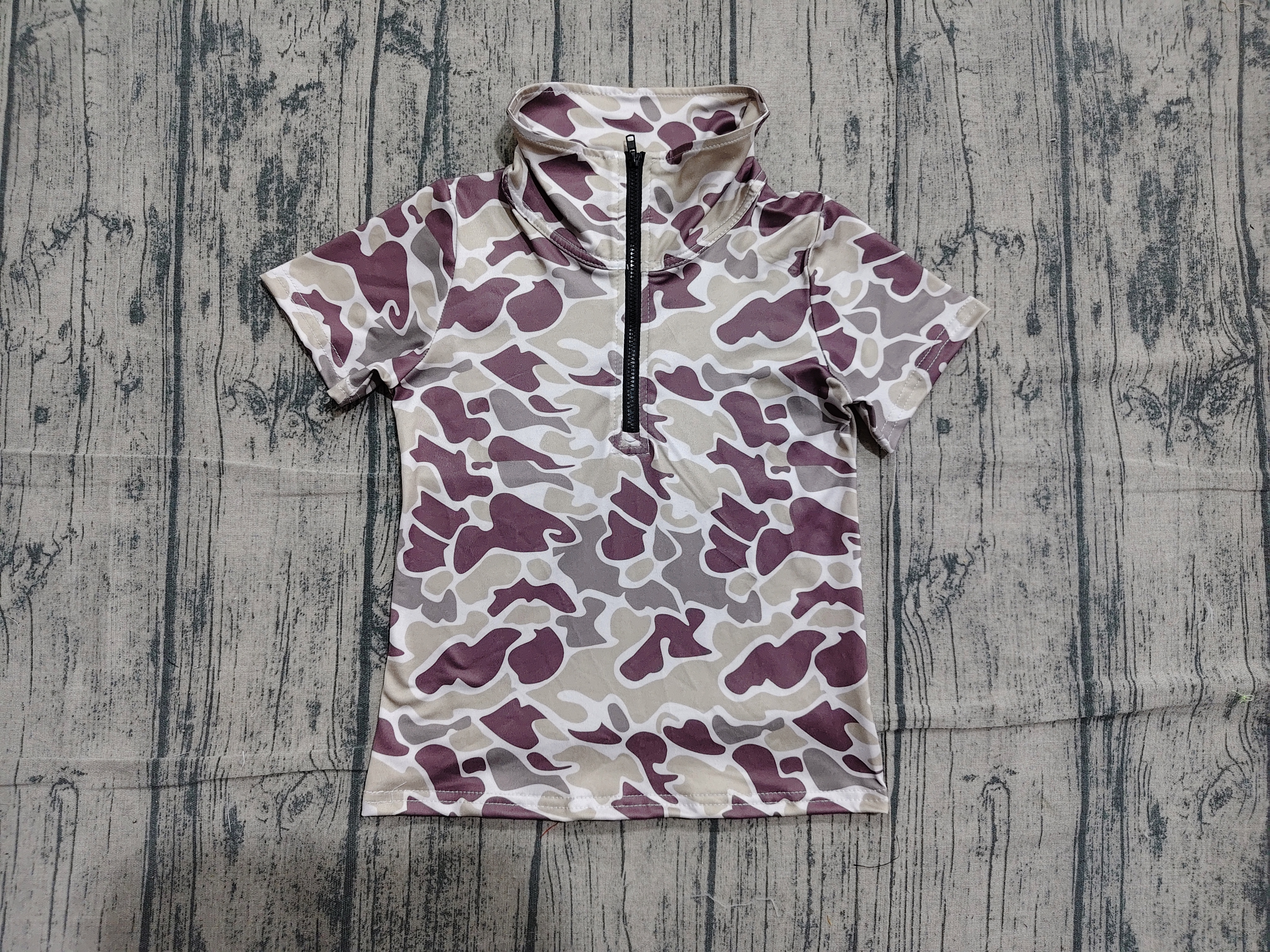  BT1727 pre-order  toddler boy clothes camo print boy summer top shirt-real pic 2026.4.23