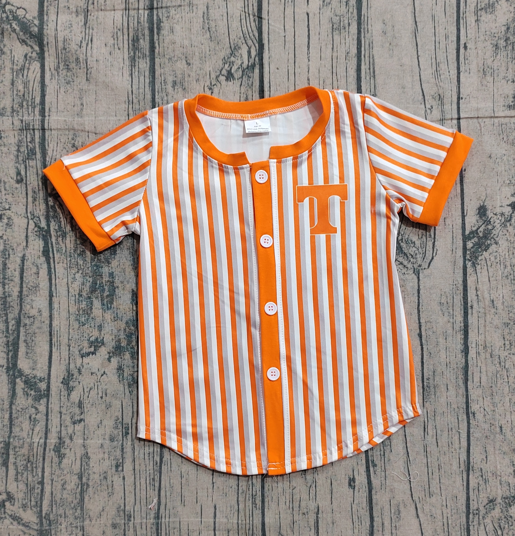 BT1747 pre-order  toddler boy clothes state print boy summer top shirt-real pic 2026.3.20 