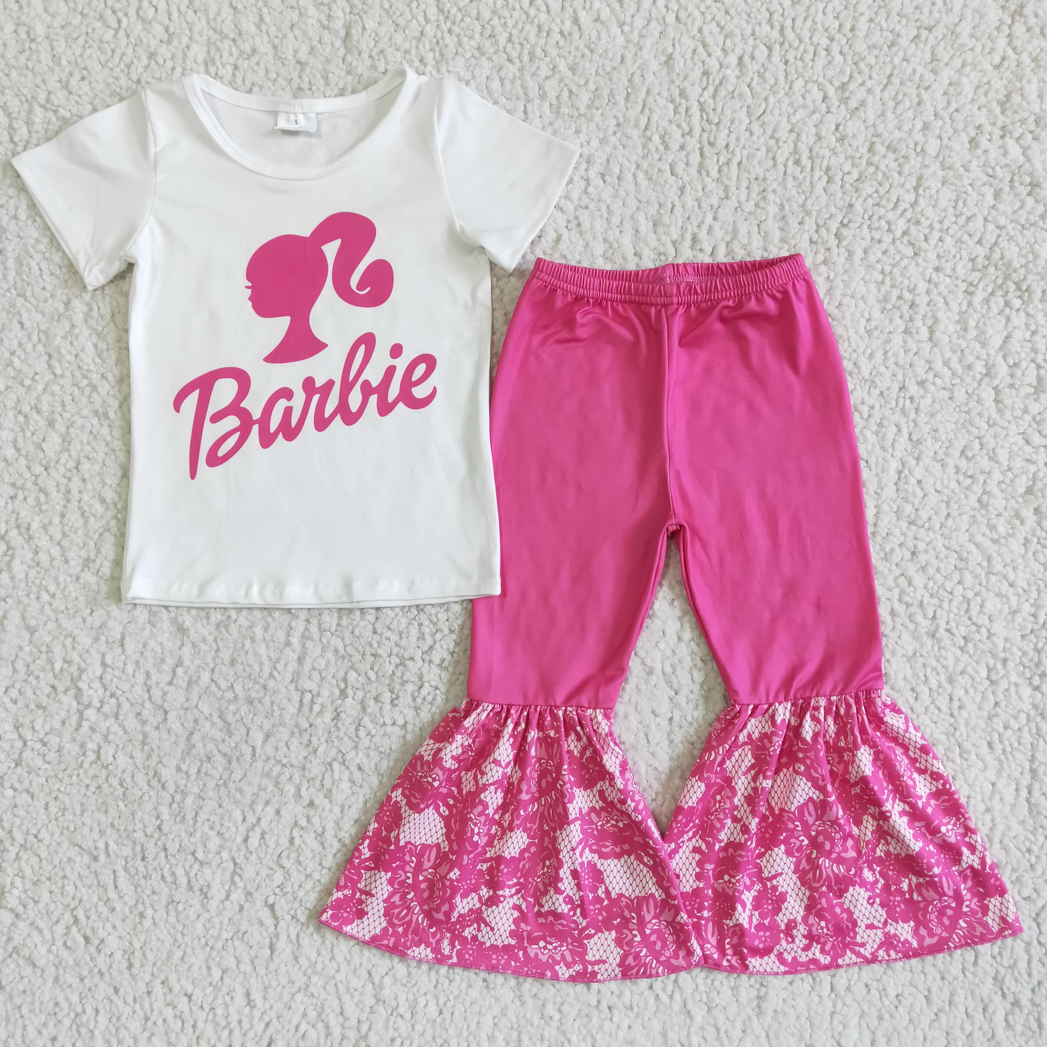 GSPO0055 baby girl clothes pink girl fall spring outfits-promotion $5.5 2026.2.28