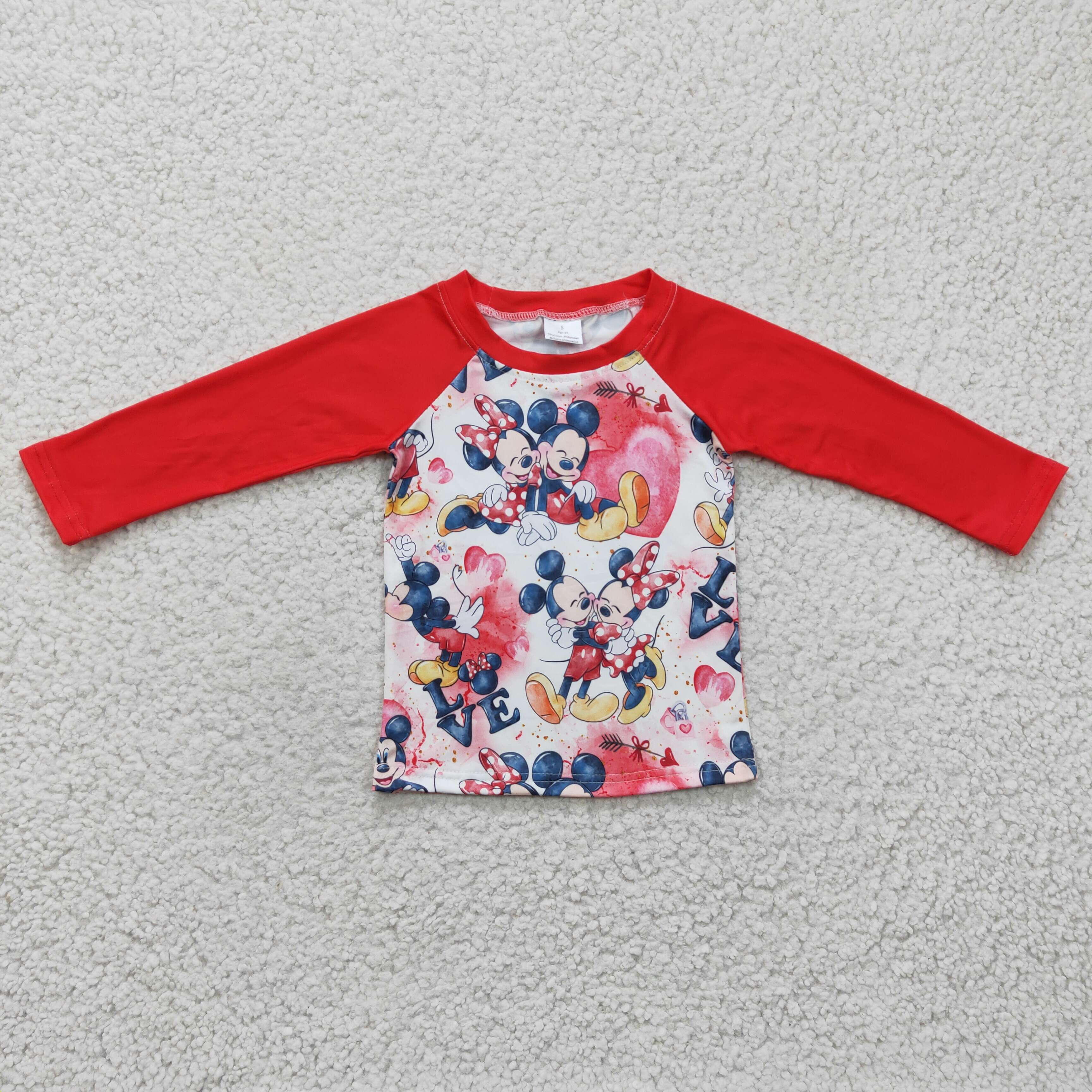 BT0157  baby boy clothes valentines day shirt-promotion $2.99 2026.1.17