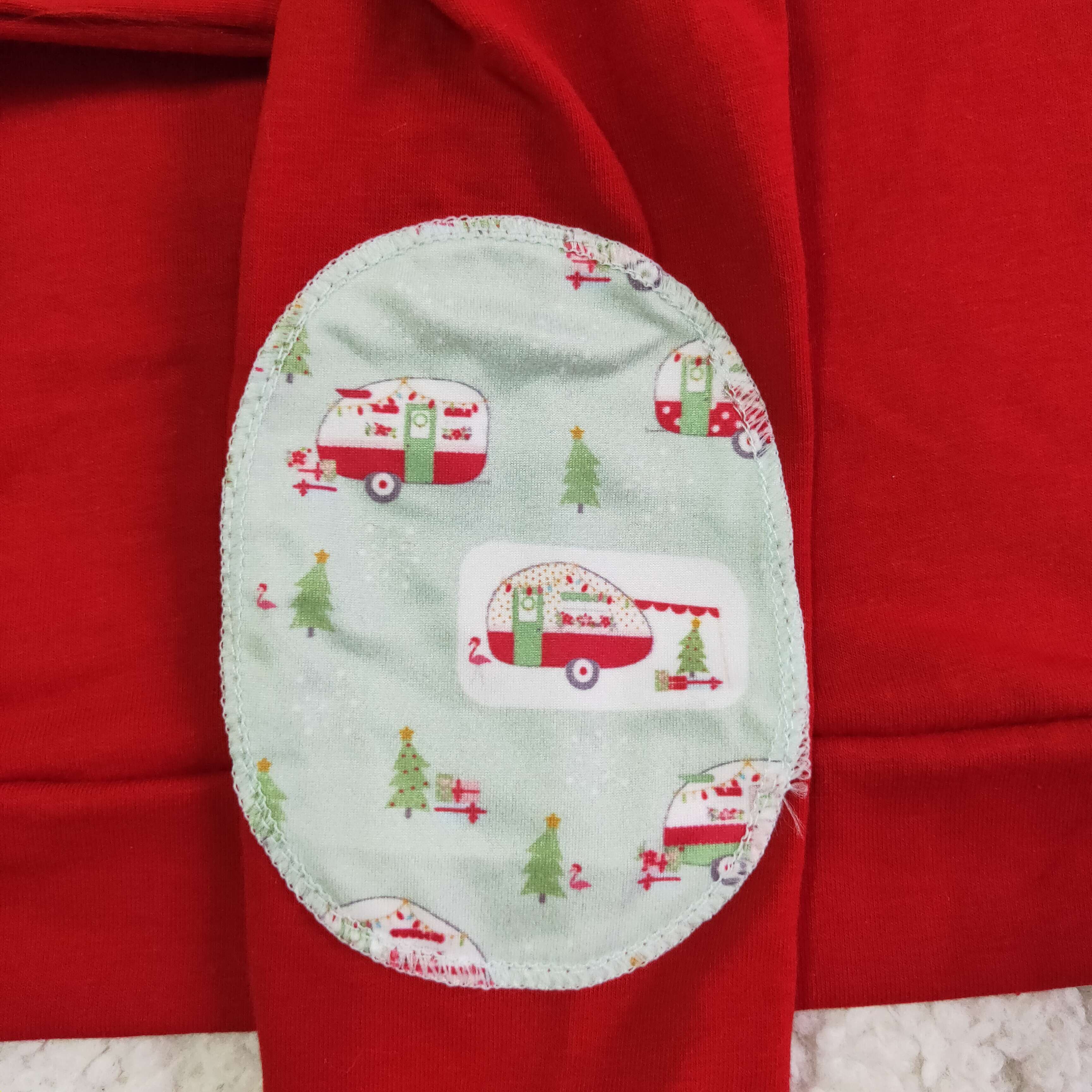 BT0047 kids clothes boys shirts red christmas zipper top-promotion 2024.11.16 $5.5