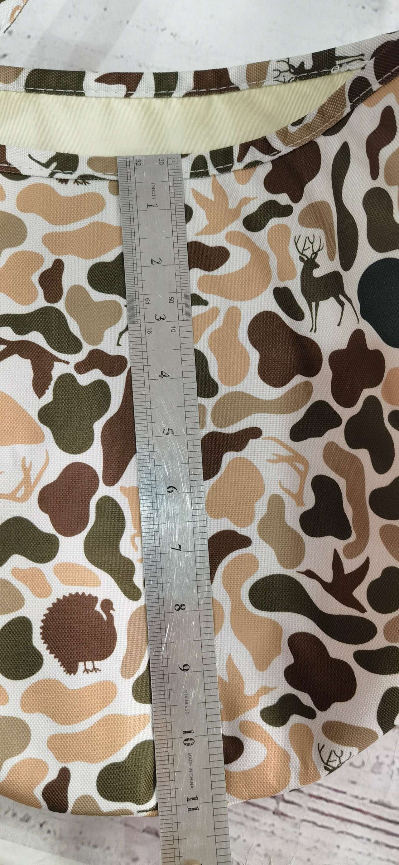 BA0289 RTS toddler bag camo deer hunting print kids basket bag 2