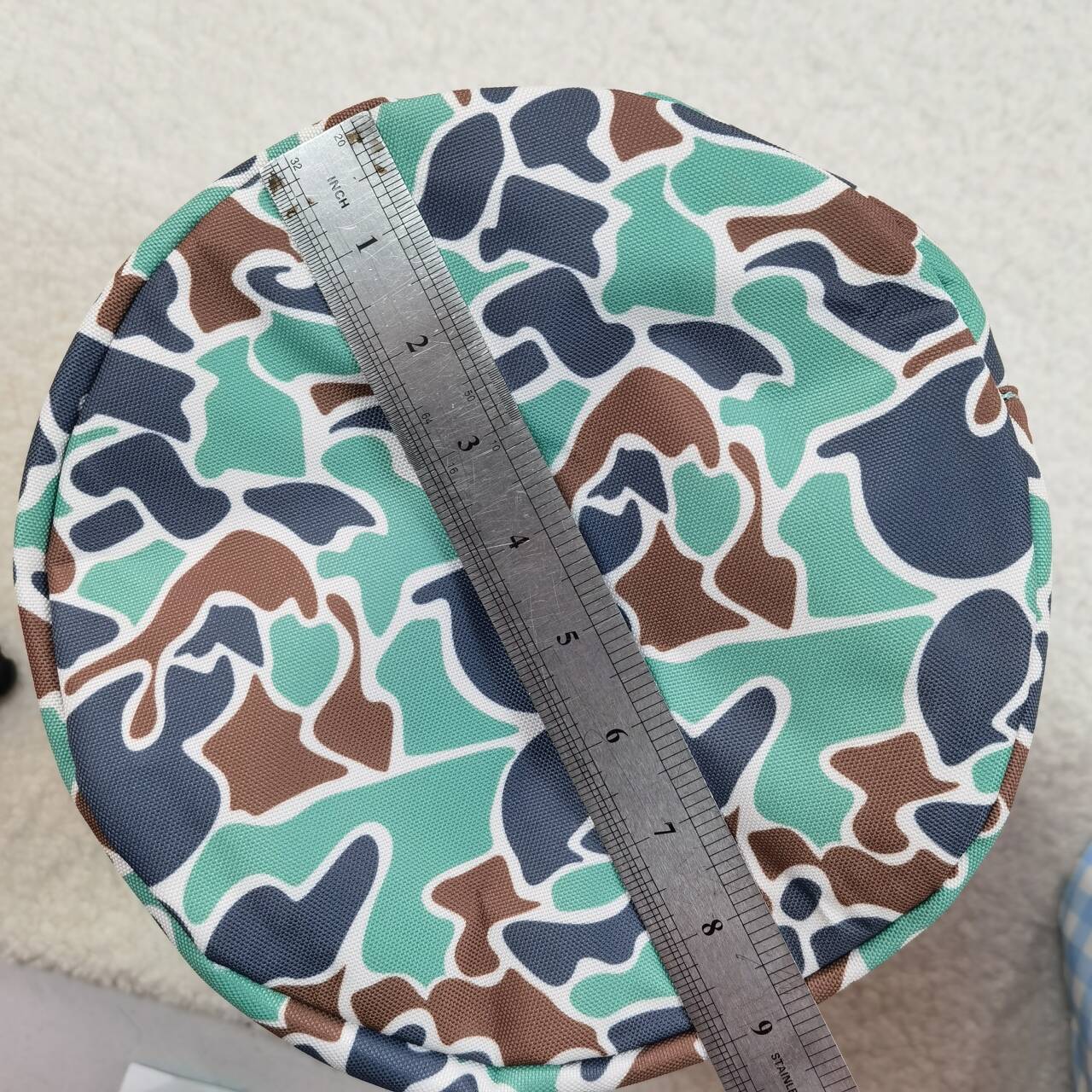 BA0157  RTS Baby toddler infant baby bunny bag pink plaid easter bag basket camo easter basket