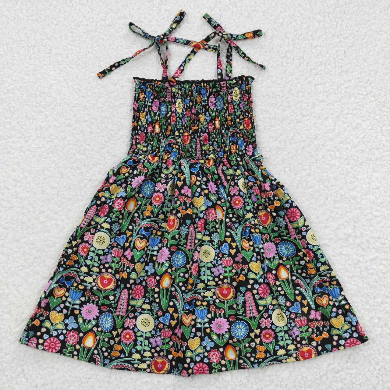 GSD0365 baby girl clothes 100% cotton girl summer dress promotion 2025.7.5 $5.5