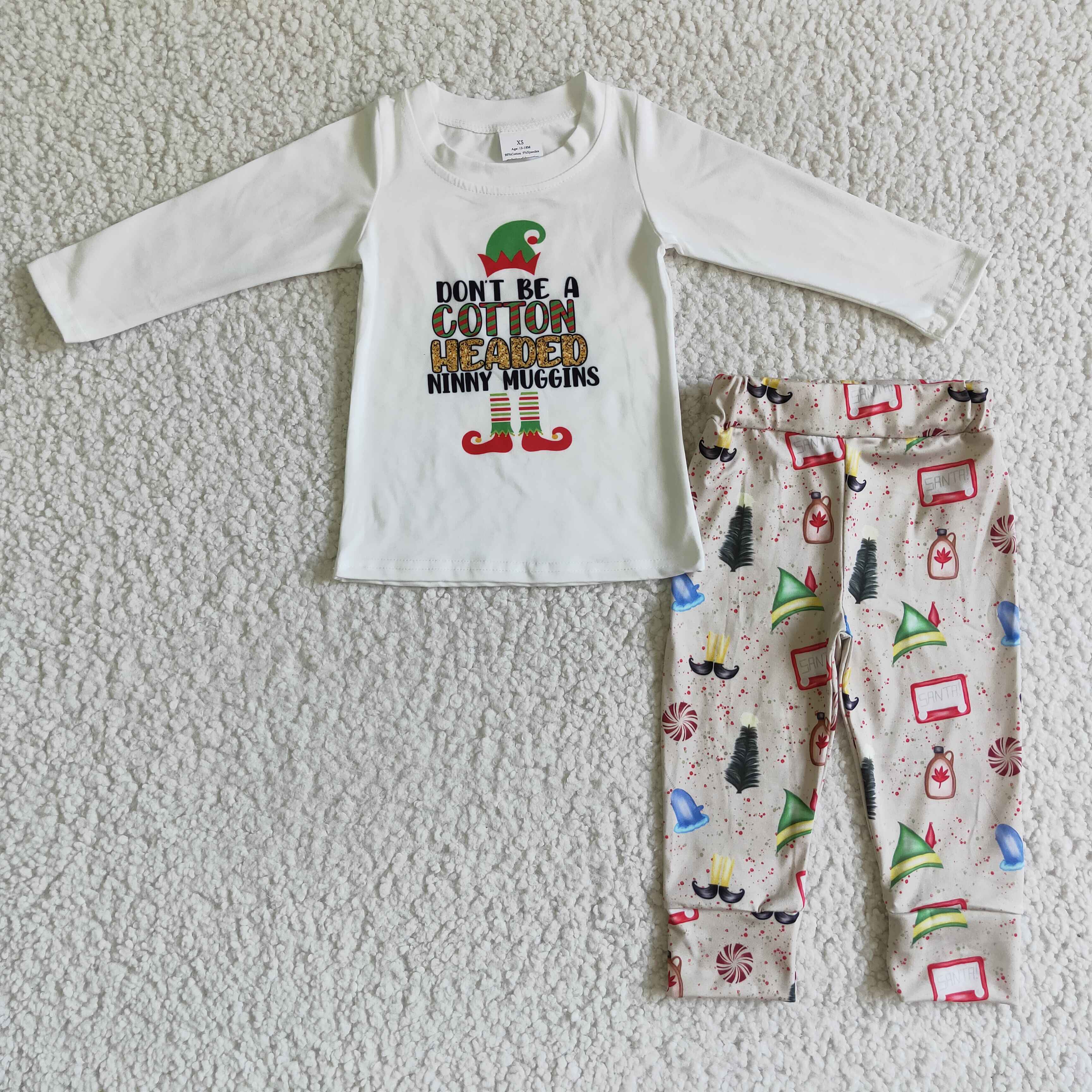 GLP0078 boy sleepwear christmas pajamas RTS-promotion 2024.10.5 $5.5