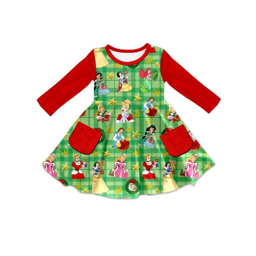 GLD0048 baby girl clothes princess long sleeve dress-promotion 2024.8.24 $5.5