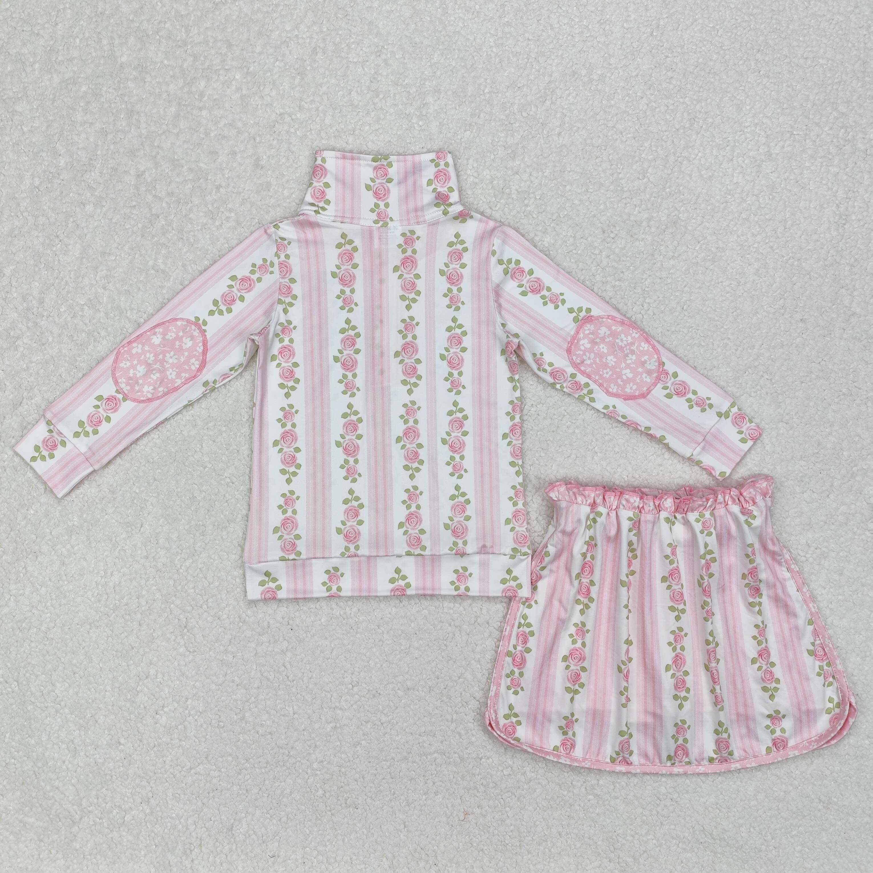 girl clothes floral skirt shorts outfit toddler girl summer shorts set