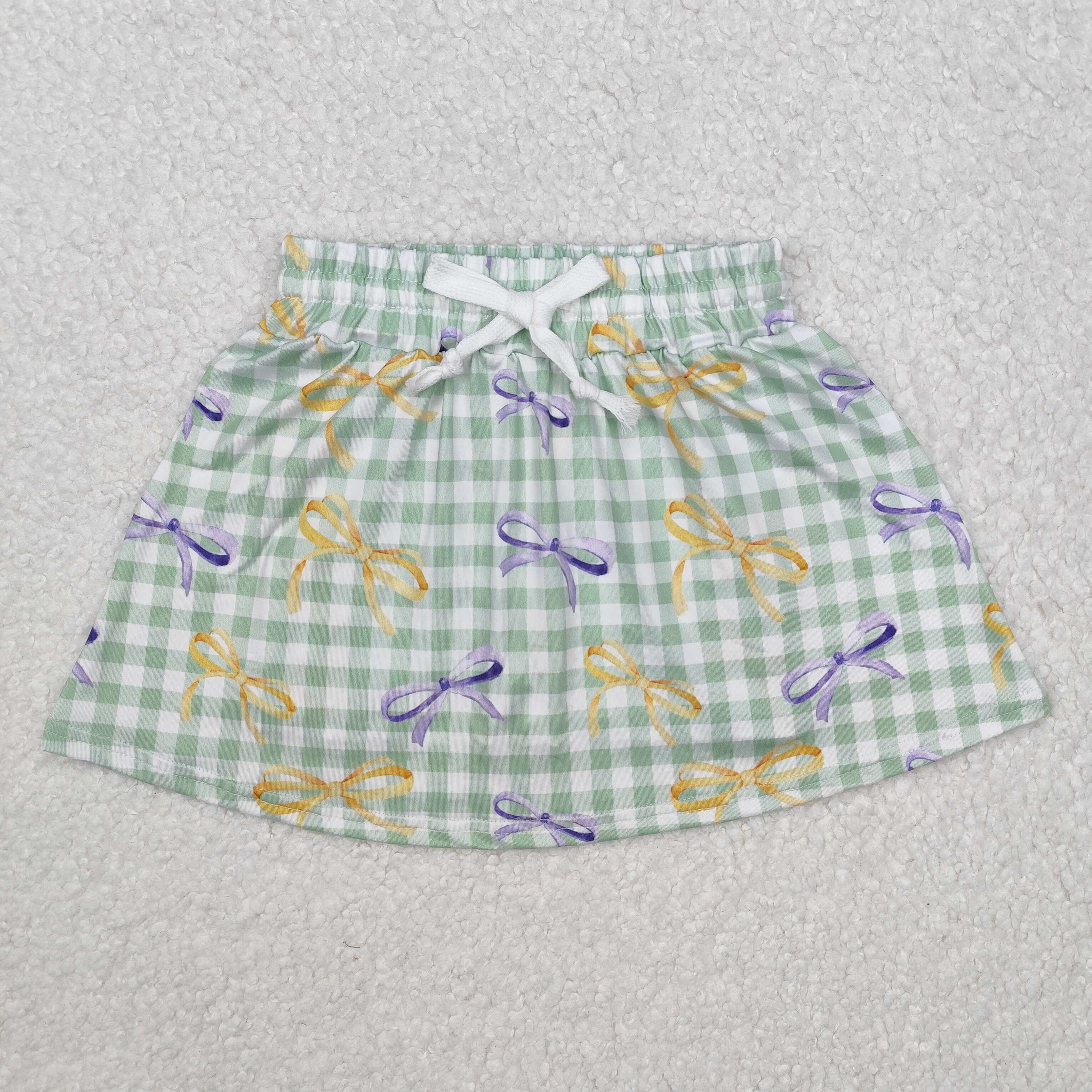 GLK0036 RTS kids clothing crawfish girl Mardi Gras Skirt shorts skirt bottom