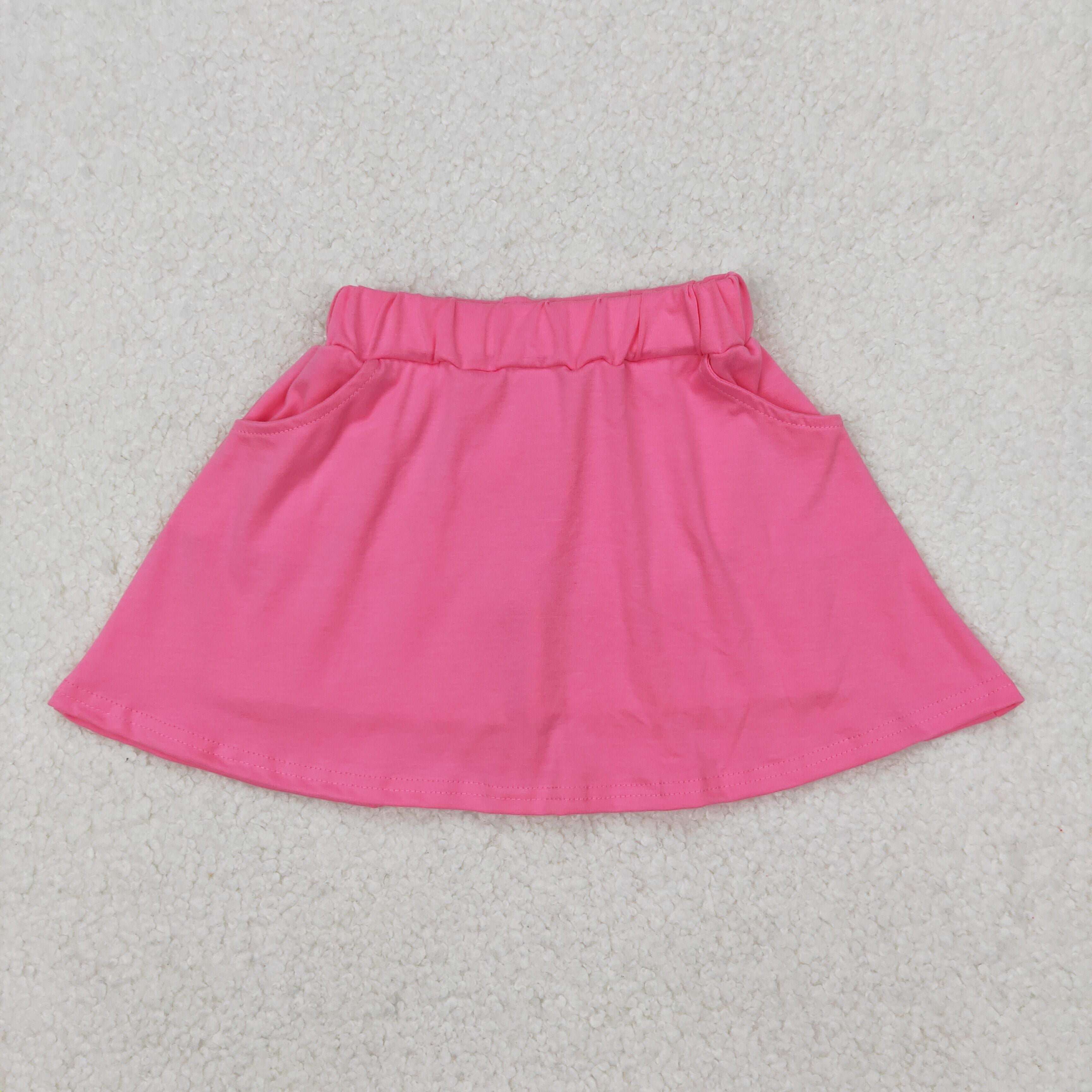 RTS baby girl clothes colorful cotton matching girl summer skirt shorts