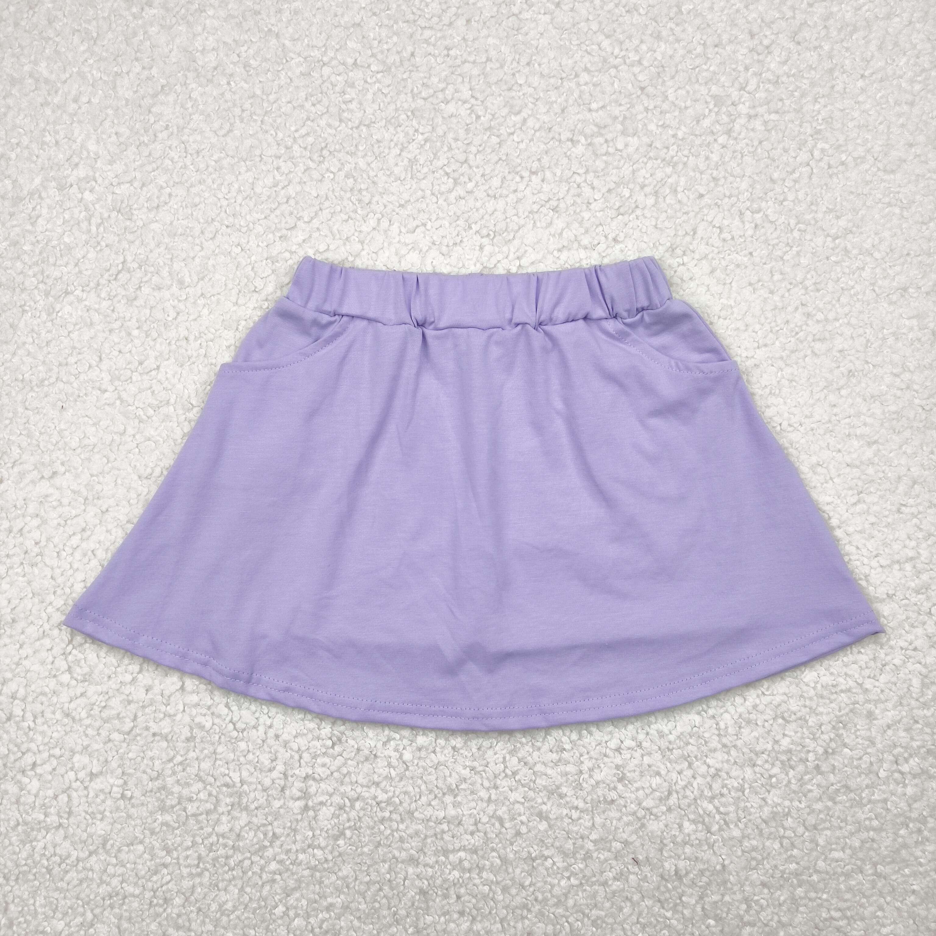 RTS baby girl clothes colorful cotton matching girl summer skirt shorts
