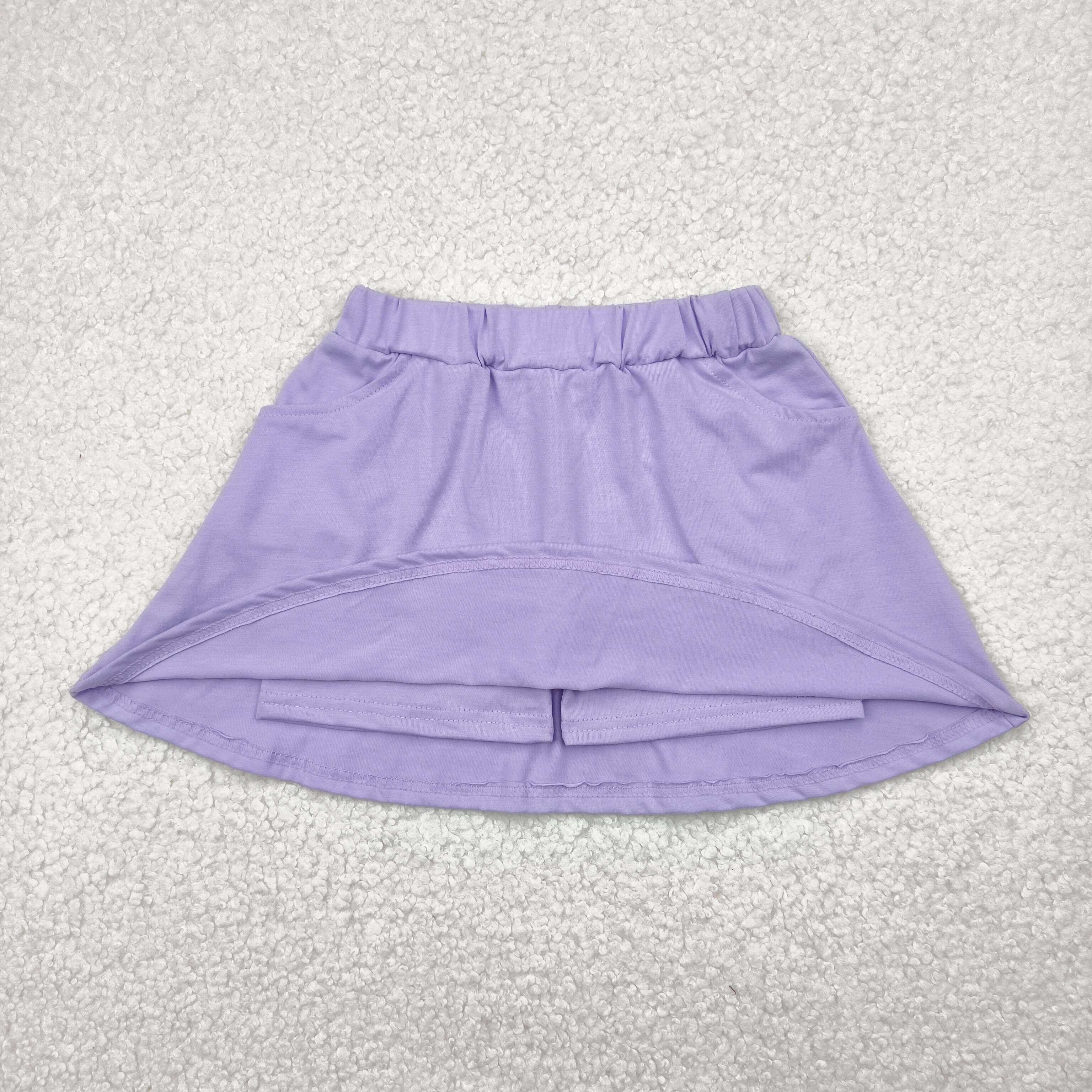 RTS baby girl clothes colorful cotton matching girl summer skirt shorts