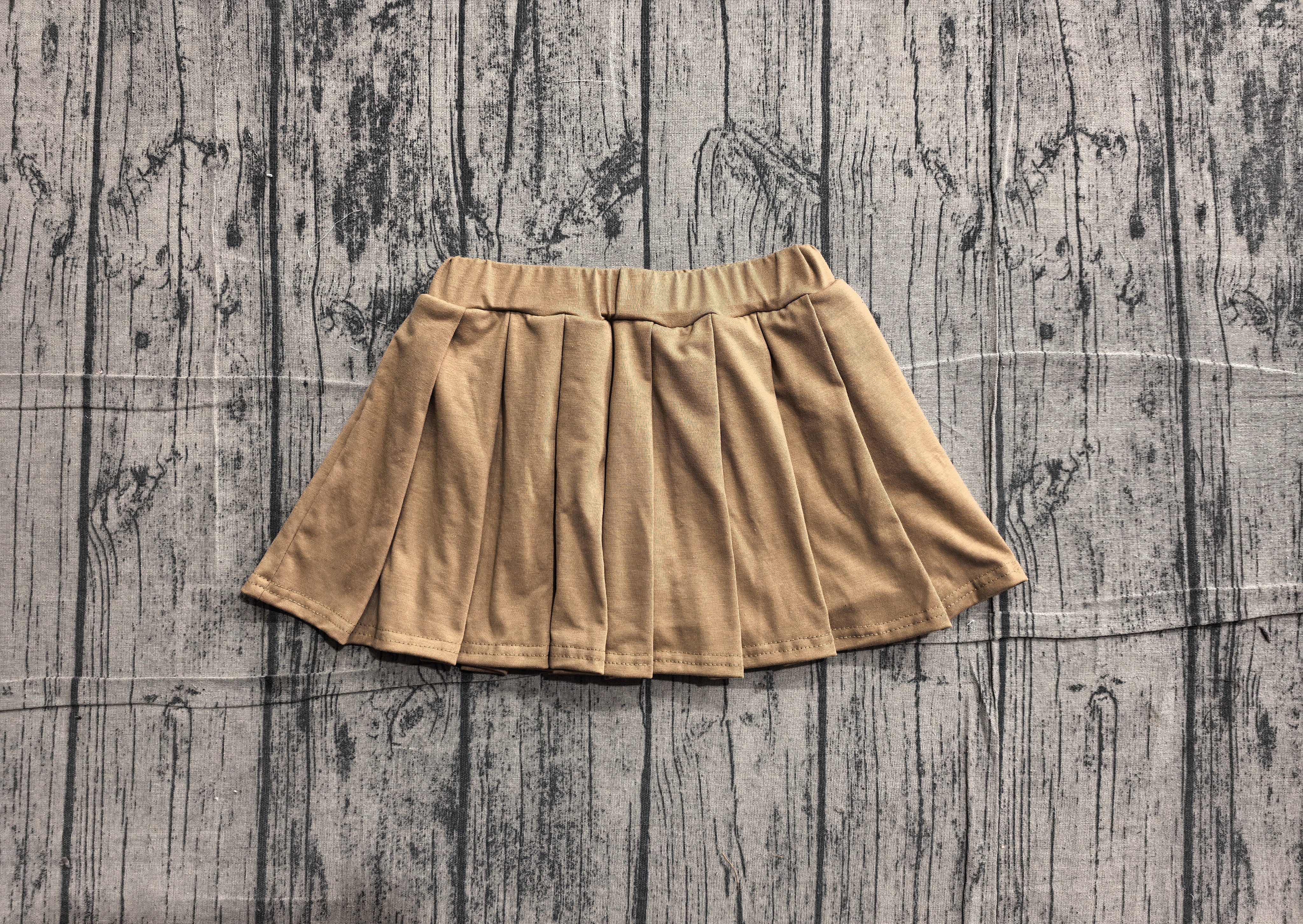 GLK0107 pre-order baby girls clothes brown girl cotton shots skirt-real pic 2026.5.28 