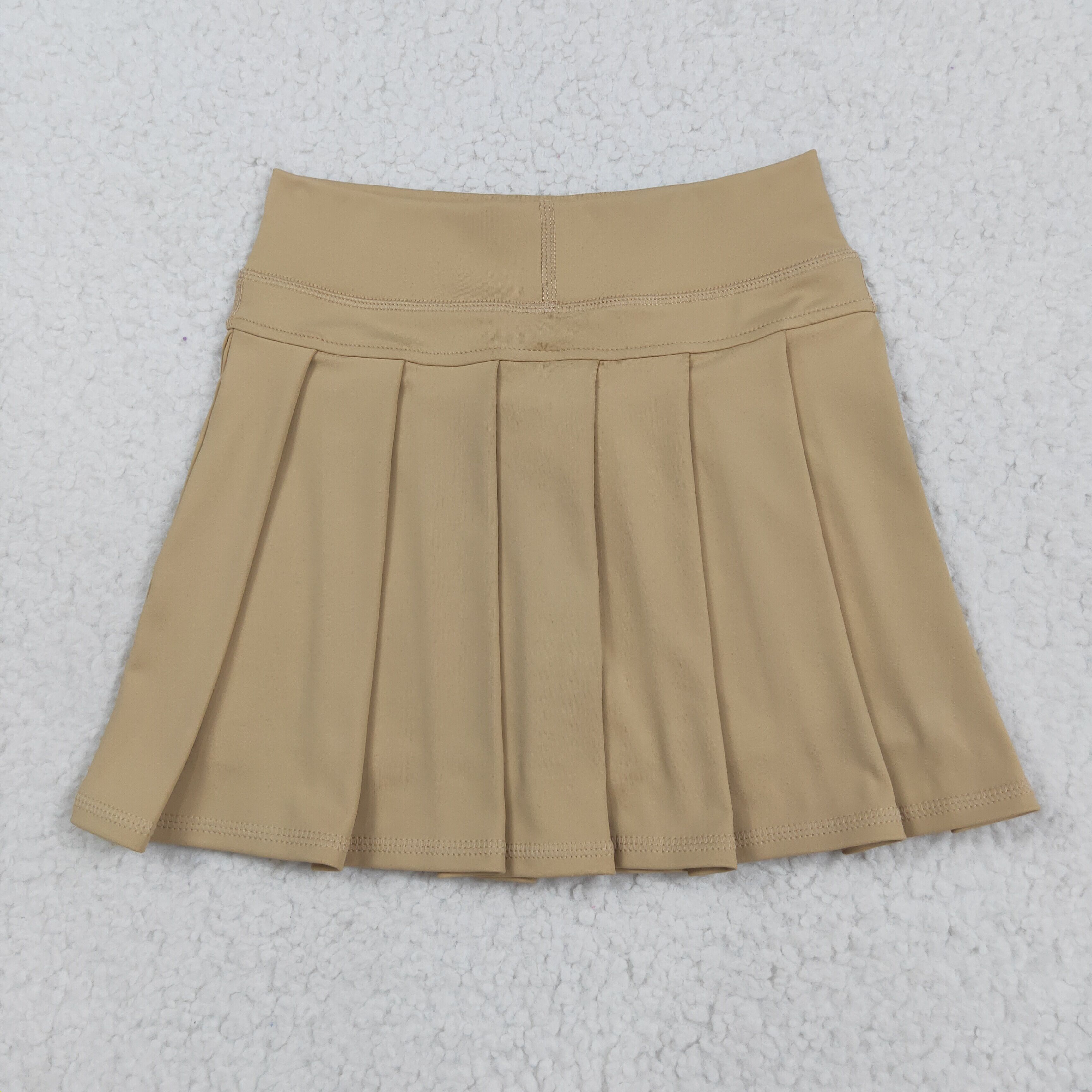 GLK0123 RTS girls clothes khaki girl yoga shots skirt summer bottom