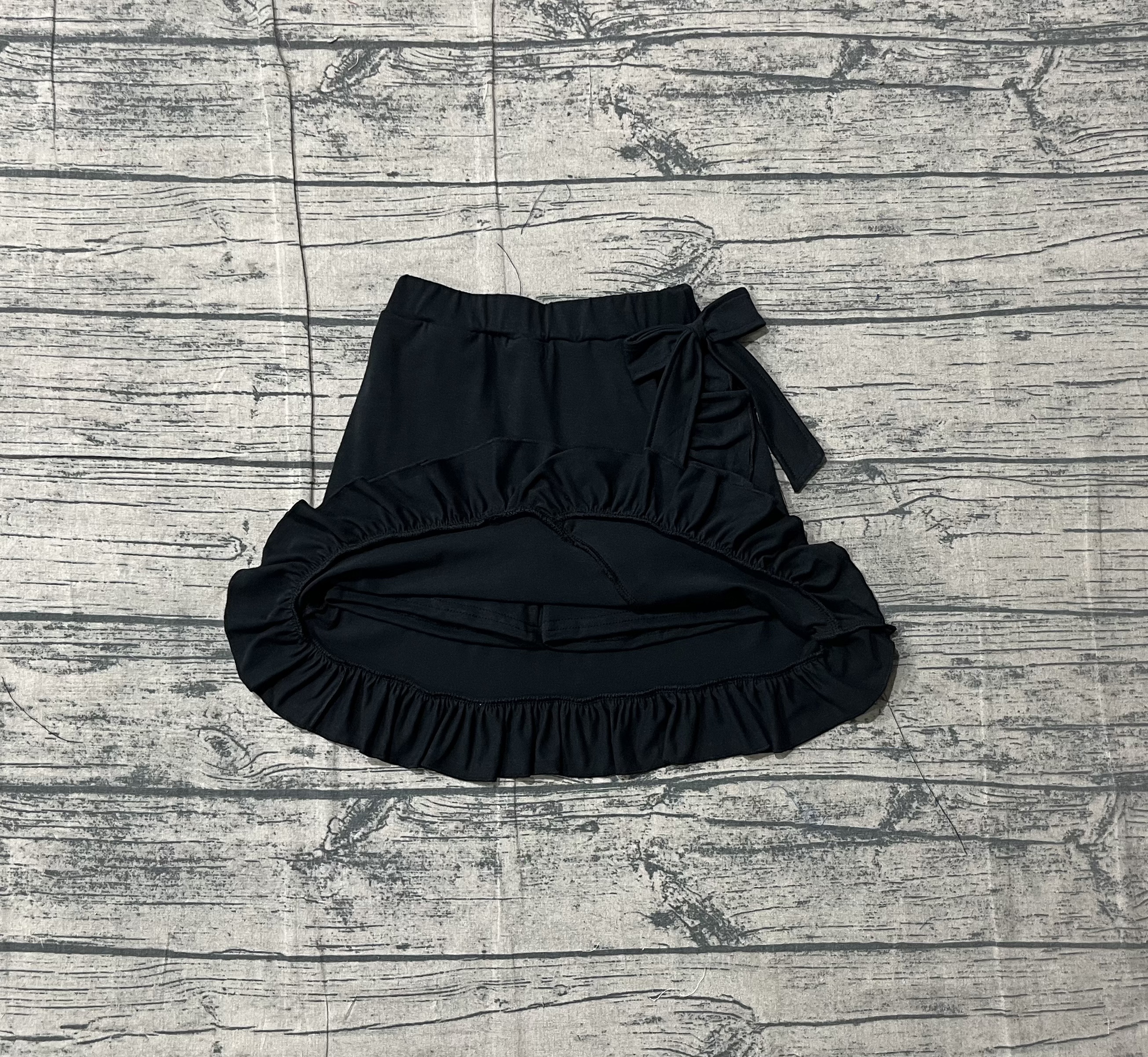 GLK0218 pre-order baby girls clothes black girl yoga shots skirt-real pic 2025.12.25