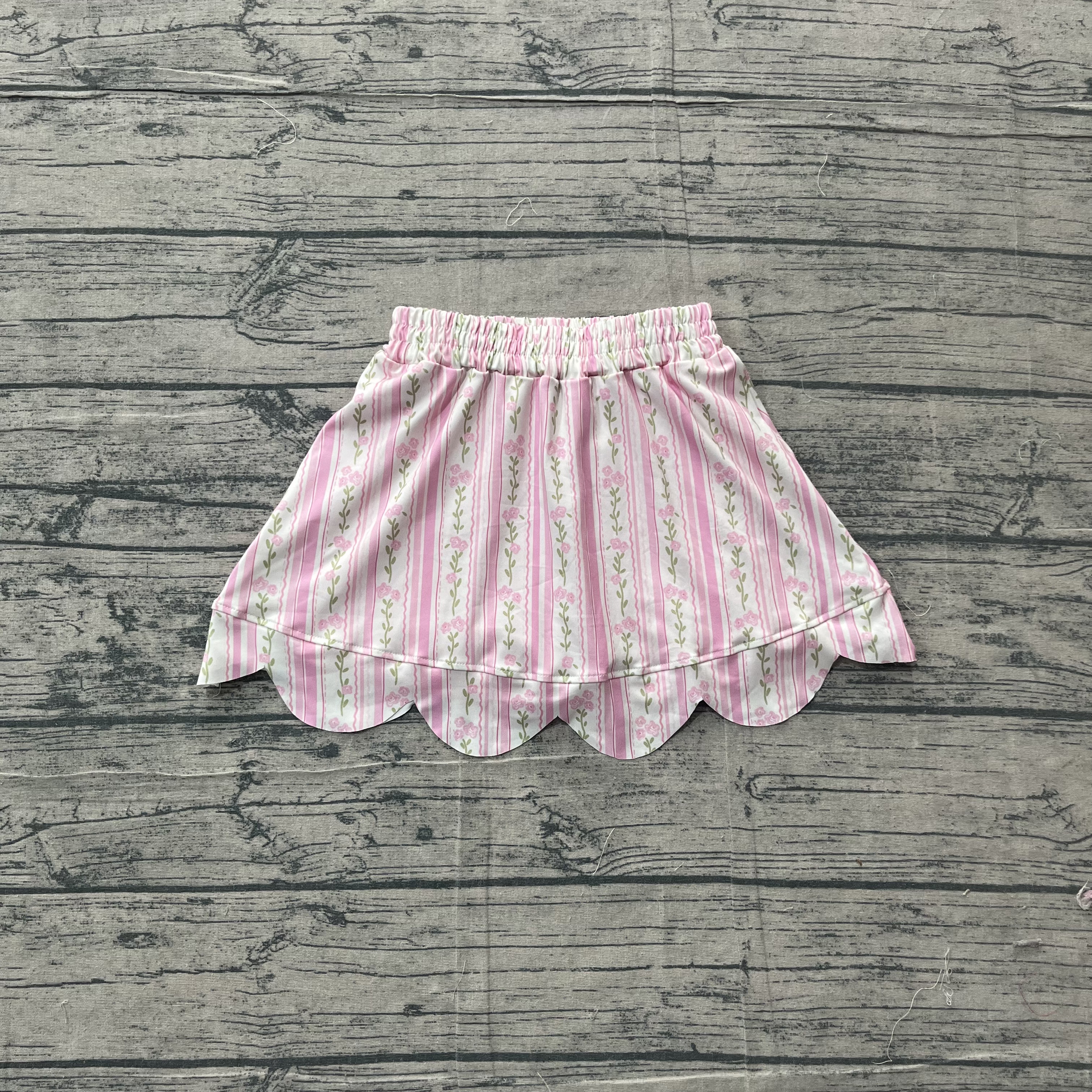 GLK0238 pre-order baby girls clothes floral print girl shorts skirt-real pic 2026.3.17 