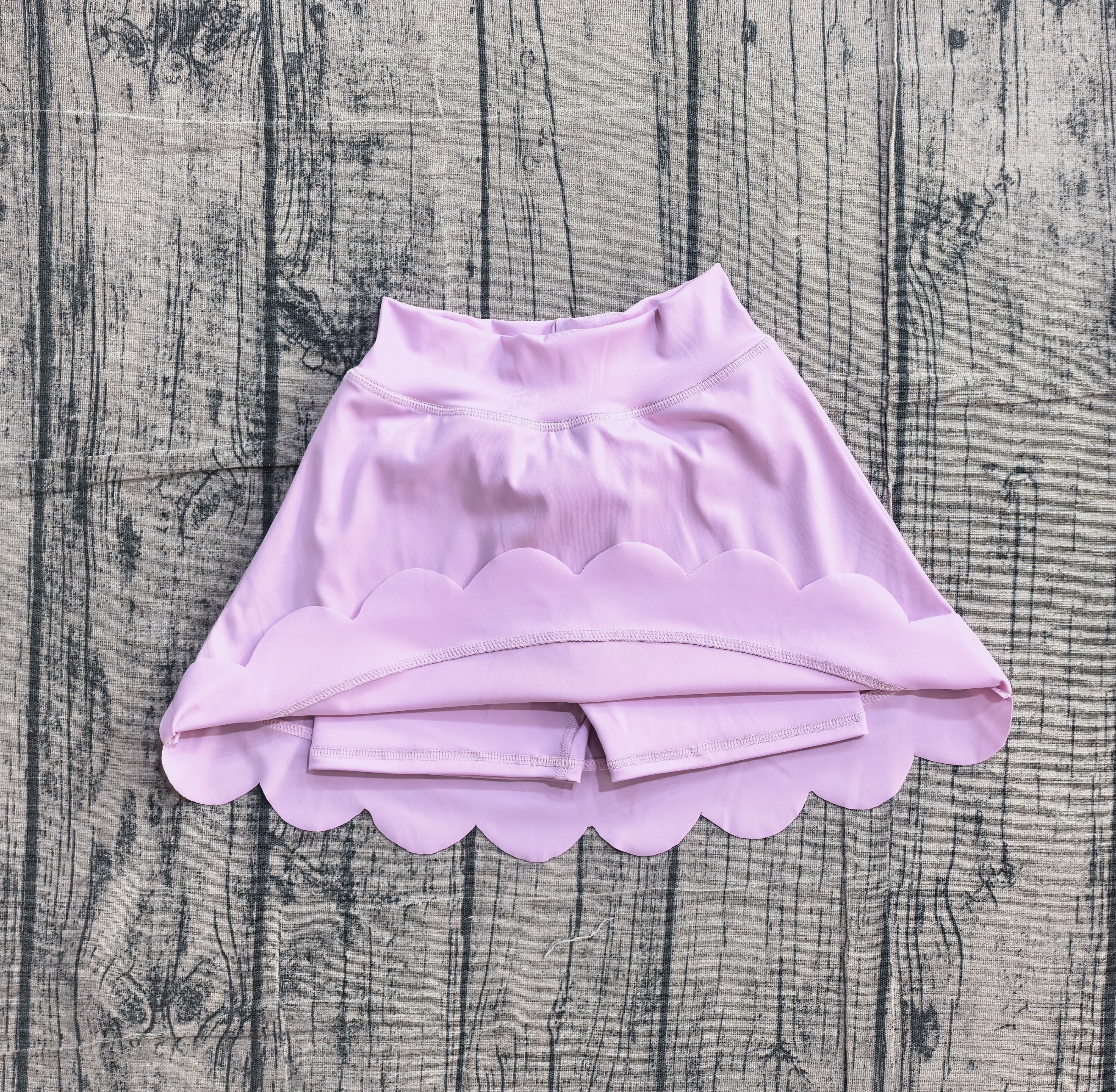 GLK0268 pre-order baby girls clothes pink print girl yoga shorts skirt-real pic 2026.4.9 