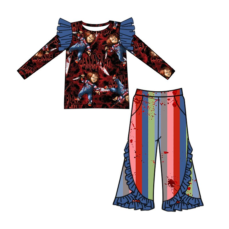 GLP0072 toddler girl clothes halloween outfits-promotion 2024.8.31 $5.5