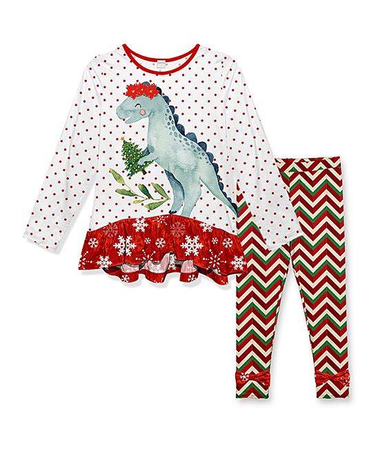 GLP0226 dinosaur christmas outfits baby girl clothes-promotion 2024.8.24 $5.5
