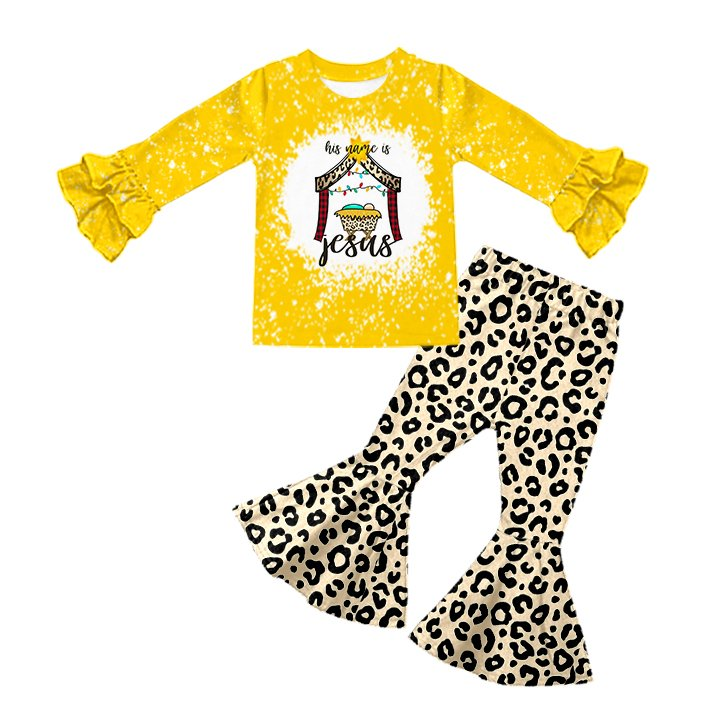 GLP0274 baby winter clothes yellow jesus winter outfits-promotion 2025.8.16 $5.5