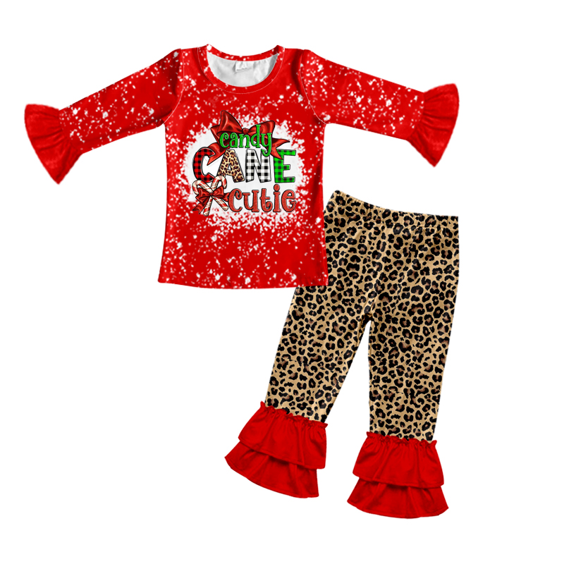 GLP0329 baby girl clothes candy cutie leopard christmas outfits-promotion 2025.11.29 $5.5