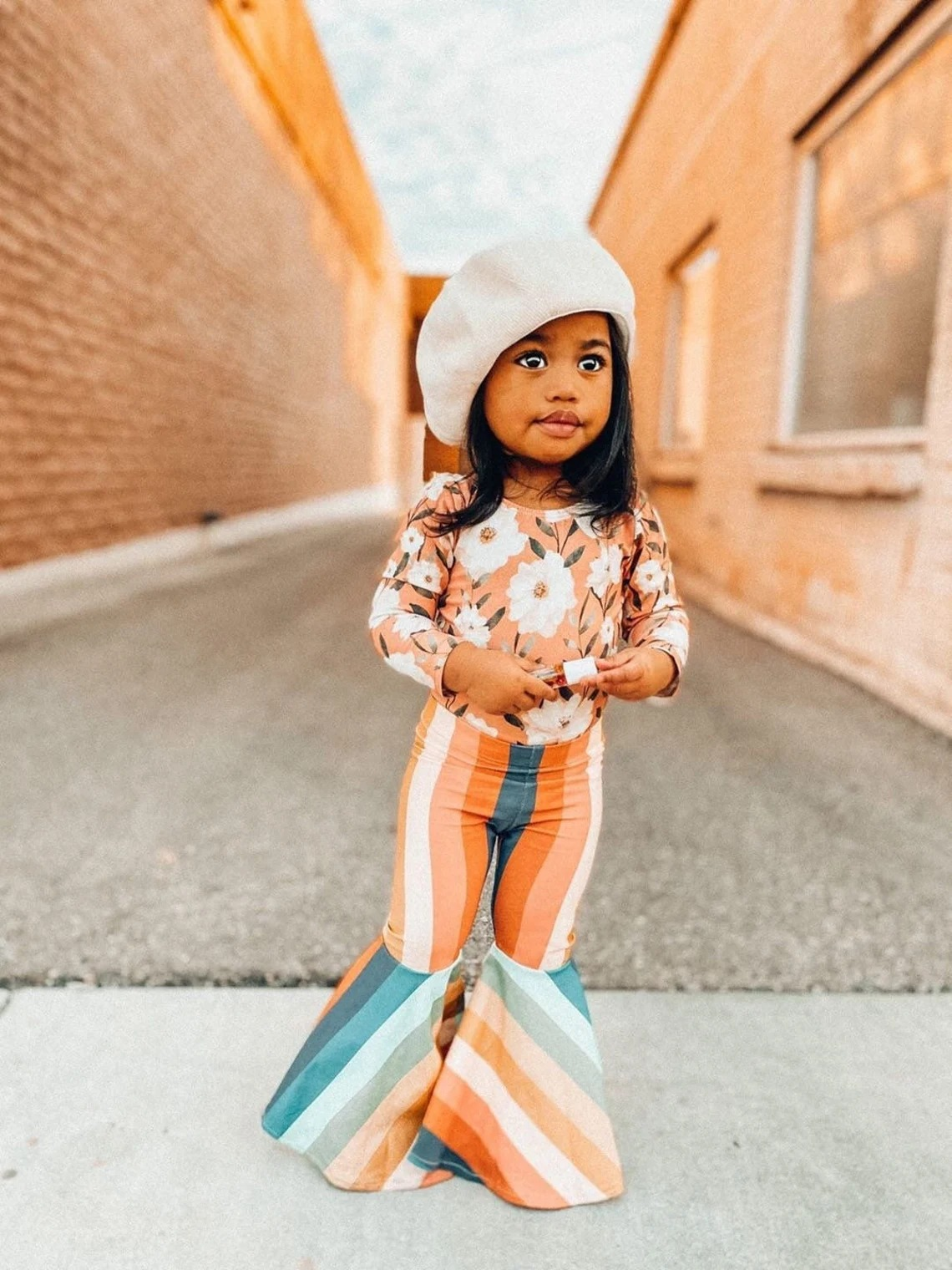 GLP0447 toddler girl clothes floral girl winter outfit-promotion $5.5 2026.1.17