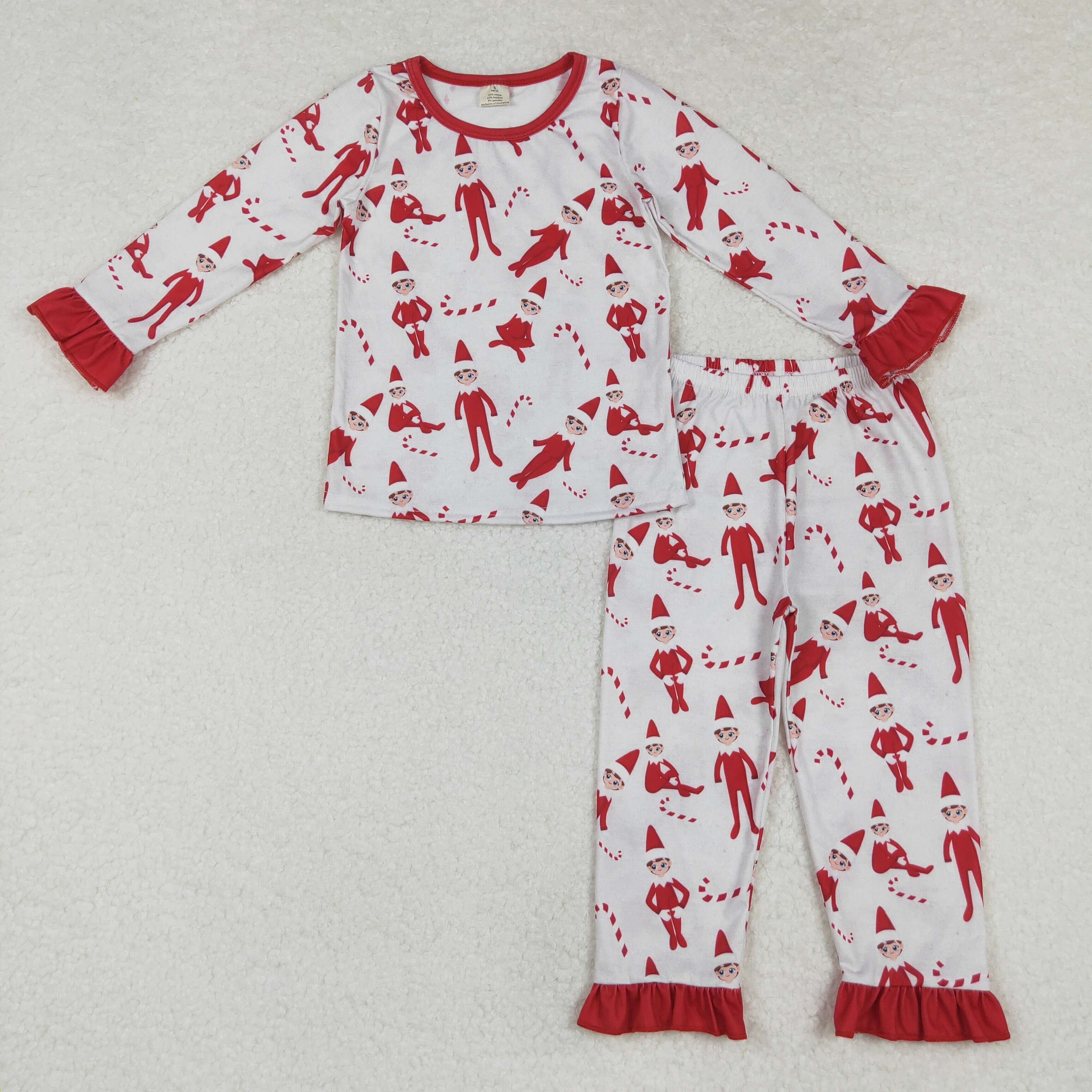 GLP1866 RTS  toddler girl clothes baby girl winter christmas set-BAMBOO