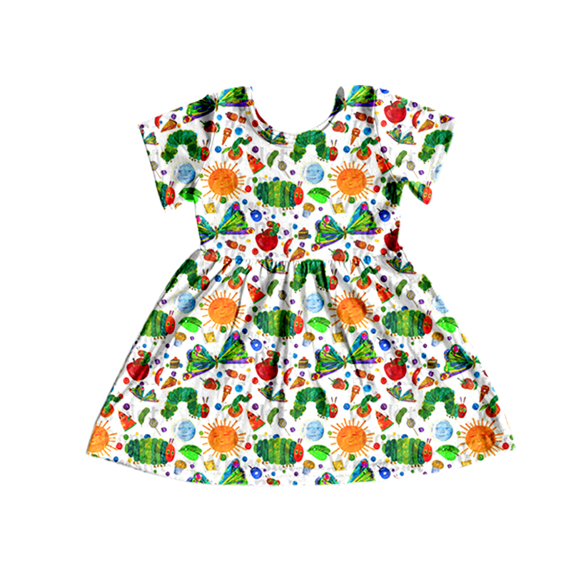 GSD0224 baby girl clothes summer dress flower girl dresses-promotion 2025.4.5 $5.5