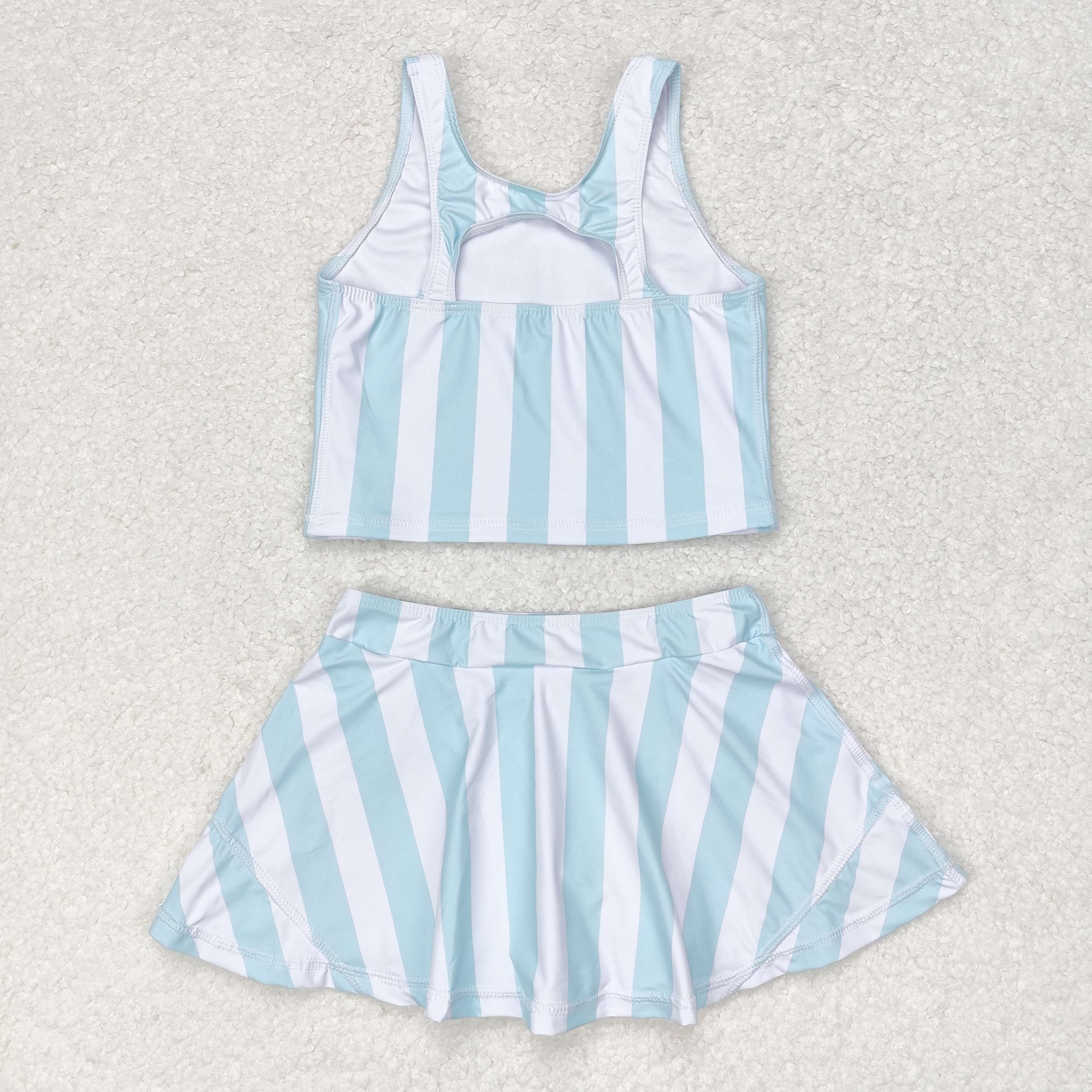 GSD0990 RTS baby girl clothes stripe toddler girl summer outfits yoga atheletic clothes