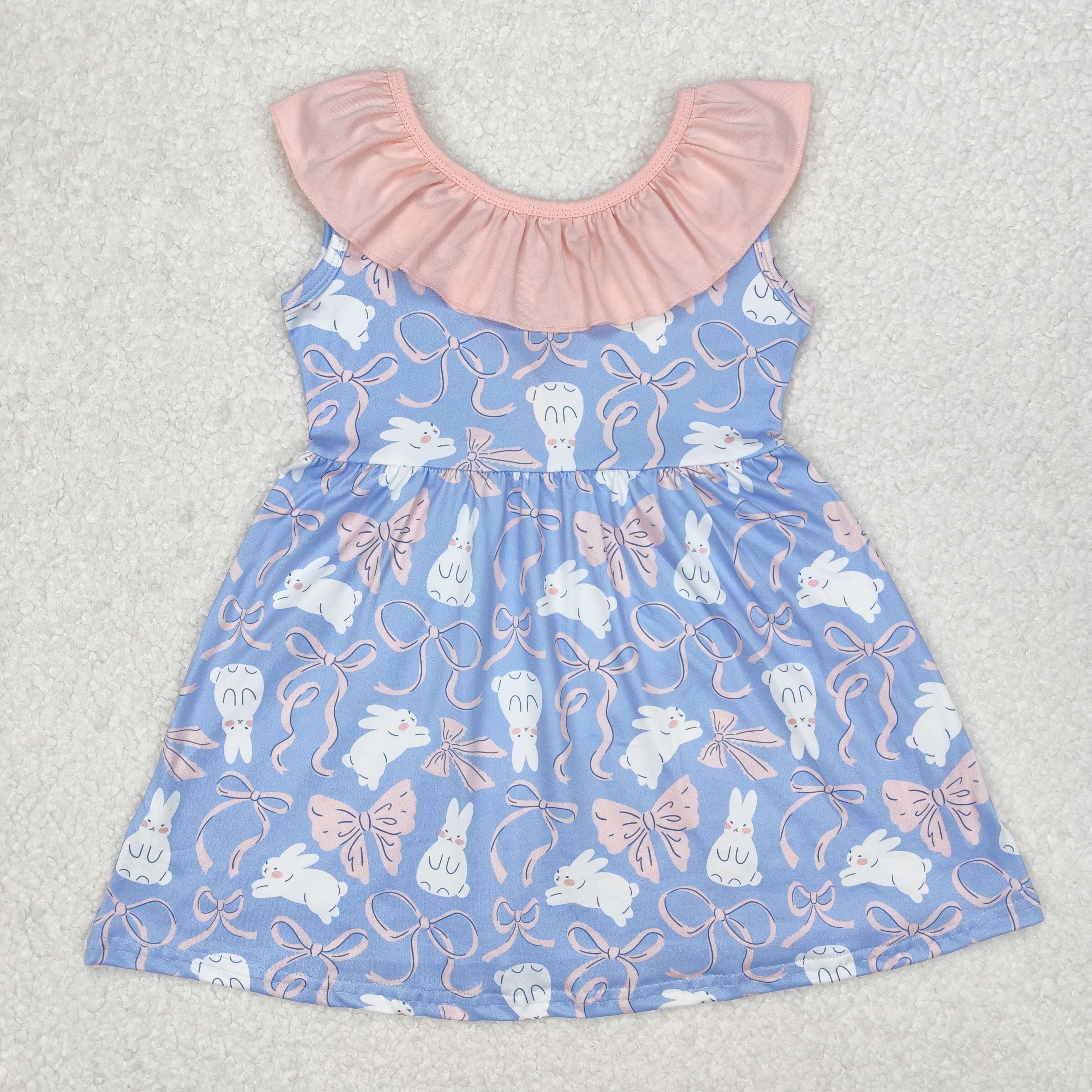 RTS girl clothes bunny rabbit girl easter matching clothes spring clothing