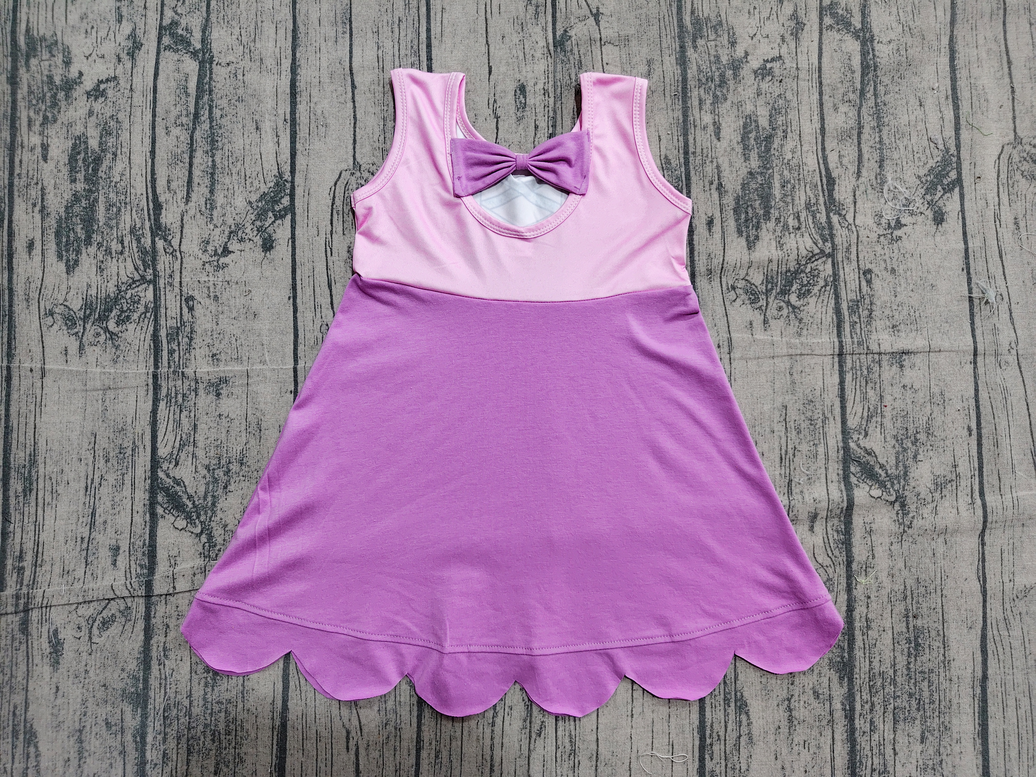 GSD2518 pre-order toddler clothes princess girl summer dress-real pic 2026.4.23 