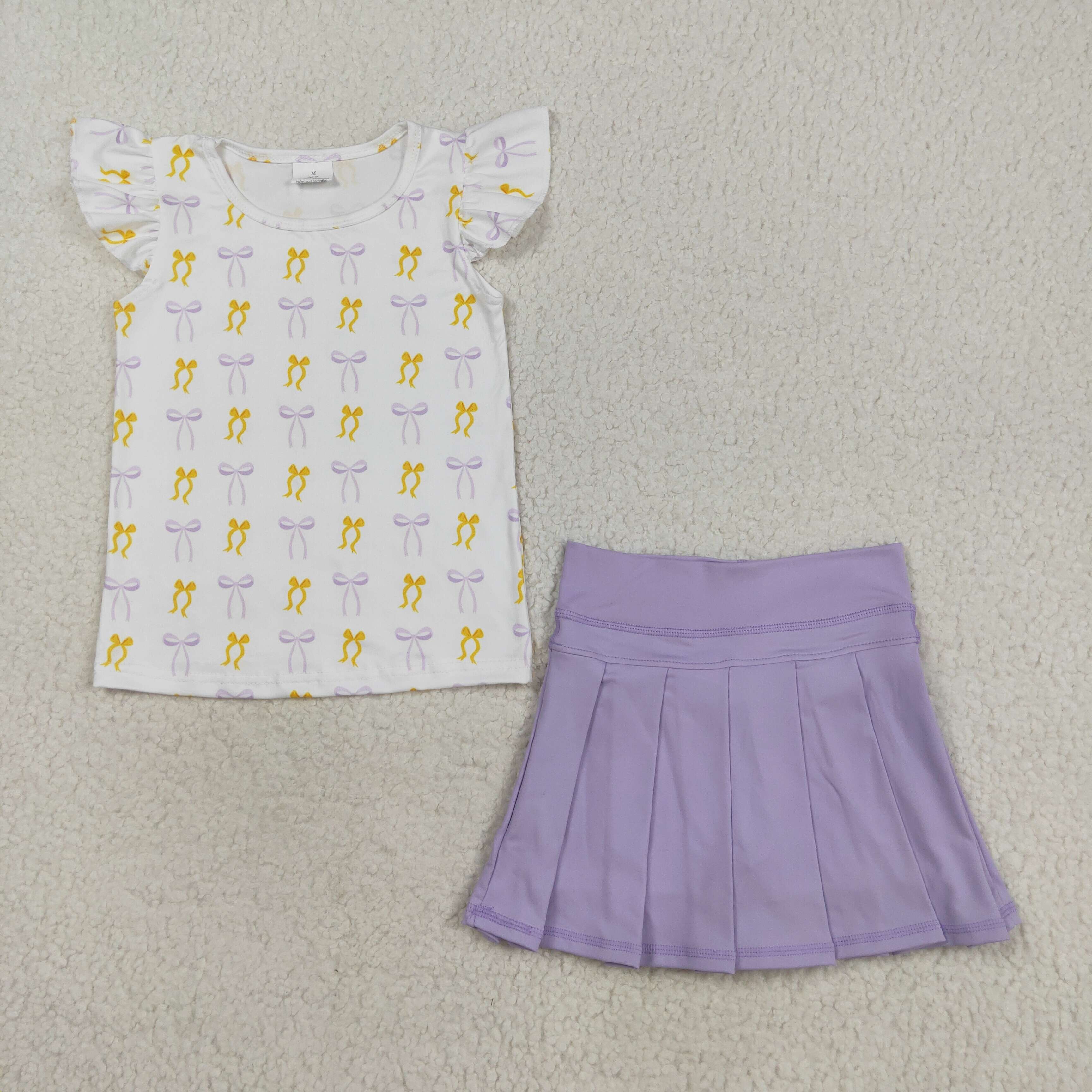 GSD2789 RTS toddler girl clothes girl summer skirt outfit