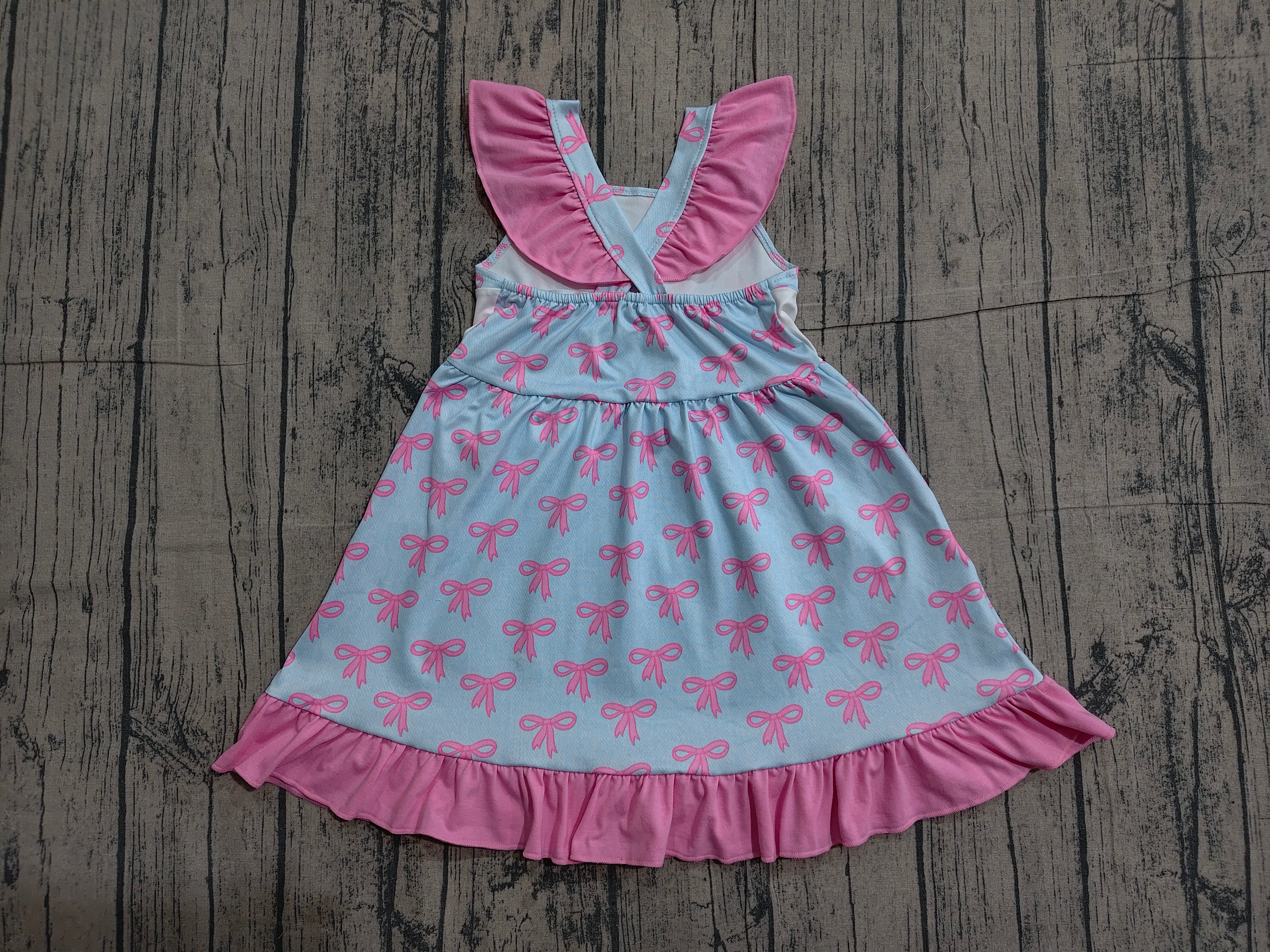 GSD2980 pre-order toddler clothes mama’s girl summer dress-2real pic 2026.3.23