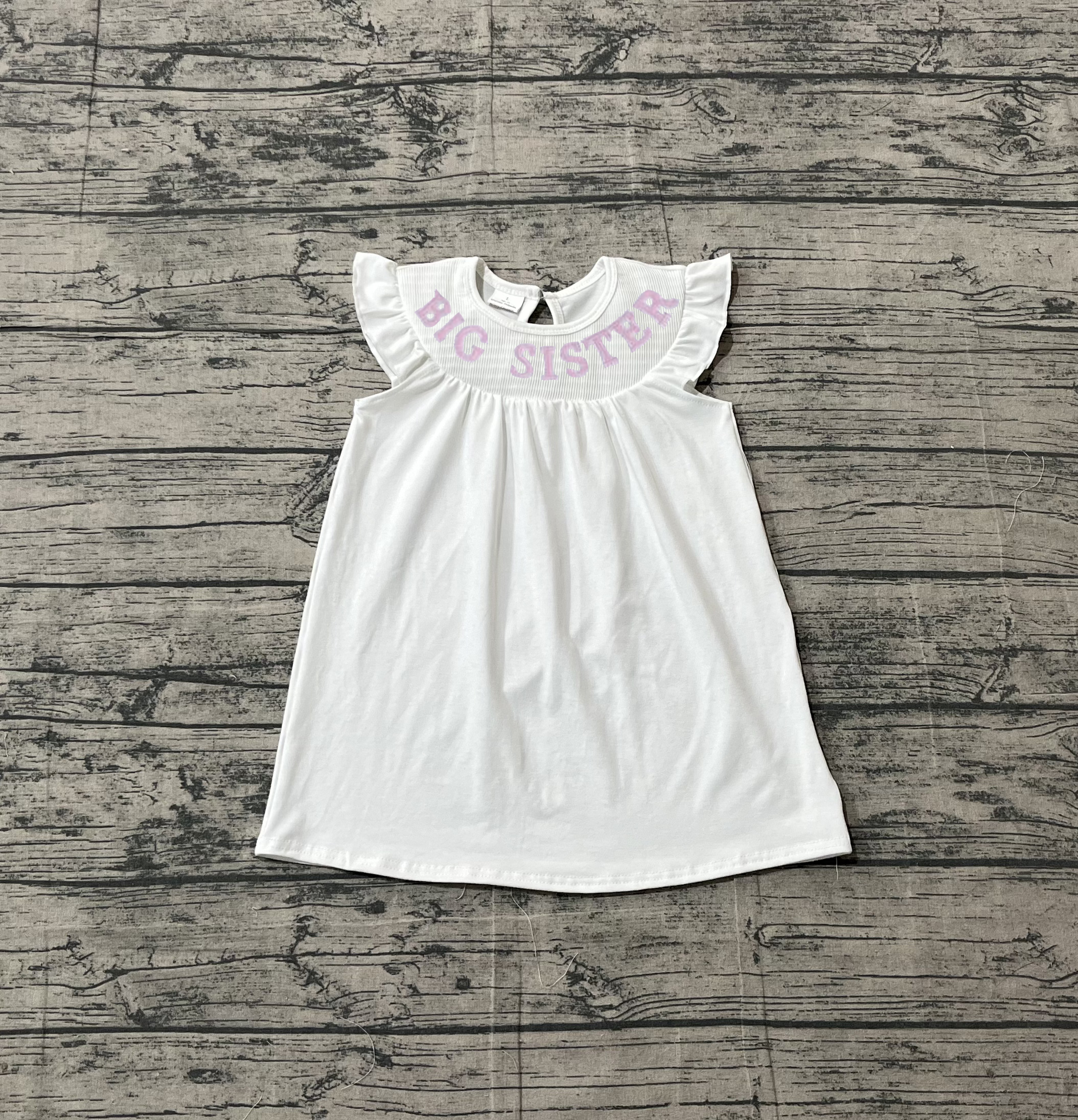 GSD3154 pre-order  toddler girl clothes big sister girl summer dress-real pic 2026.1.17 