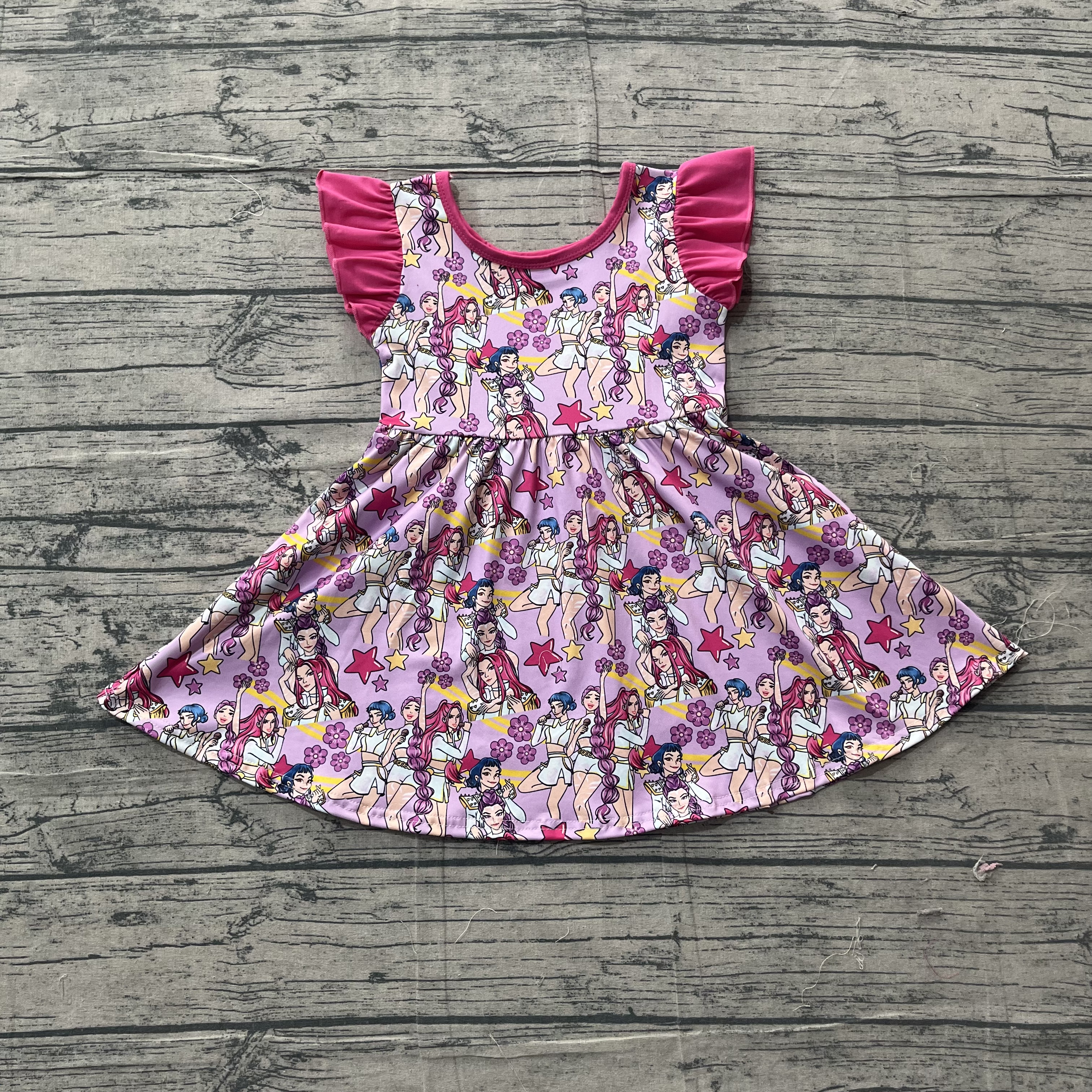 GSD3273 pre-order  toddler girl clothes kpop girl summer twirl dress-real pic 2026.3.17 