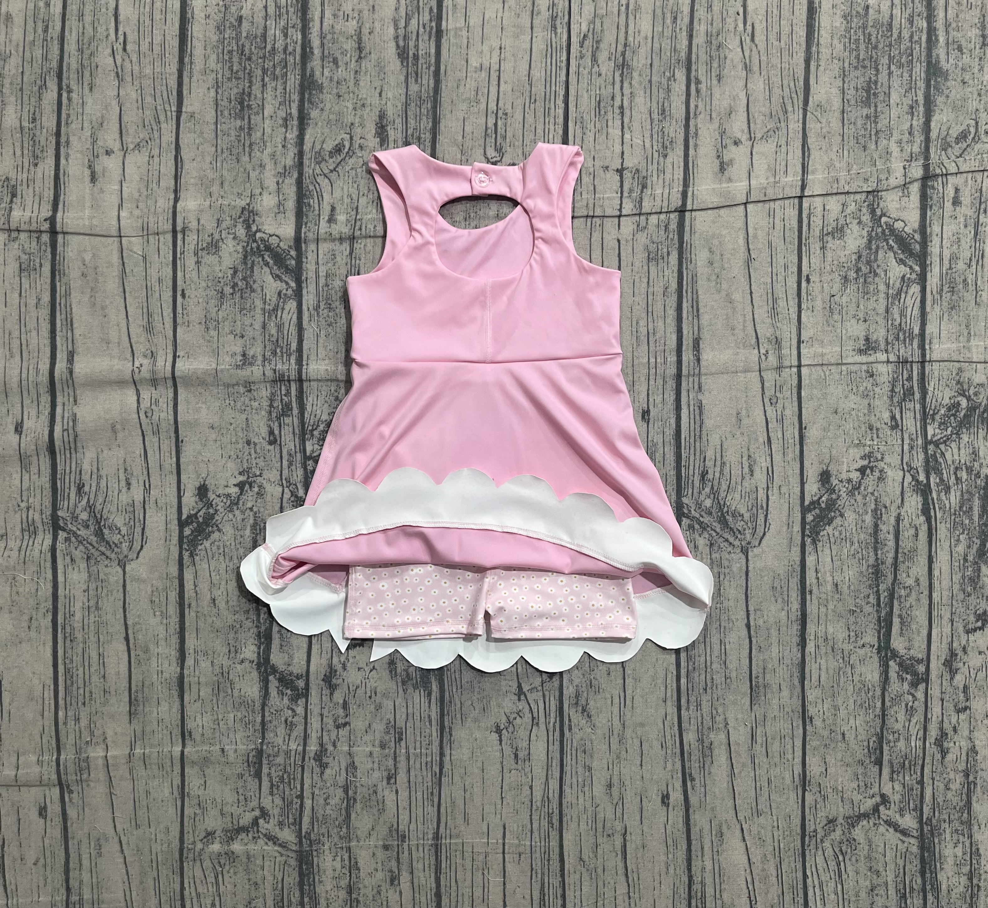 GSD3315 pre-order  toddler girl clothes pink girl summer dress-real pic 2026.1.7 