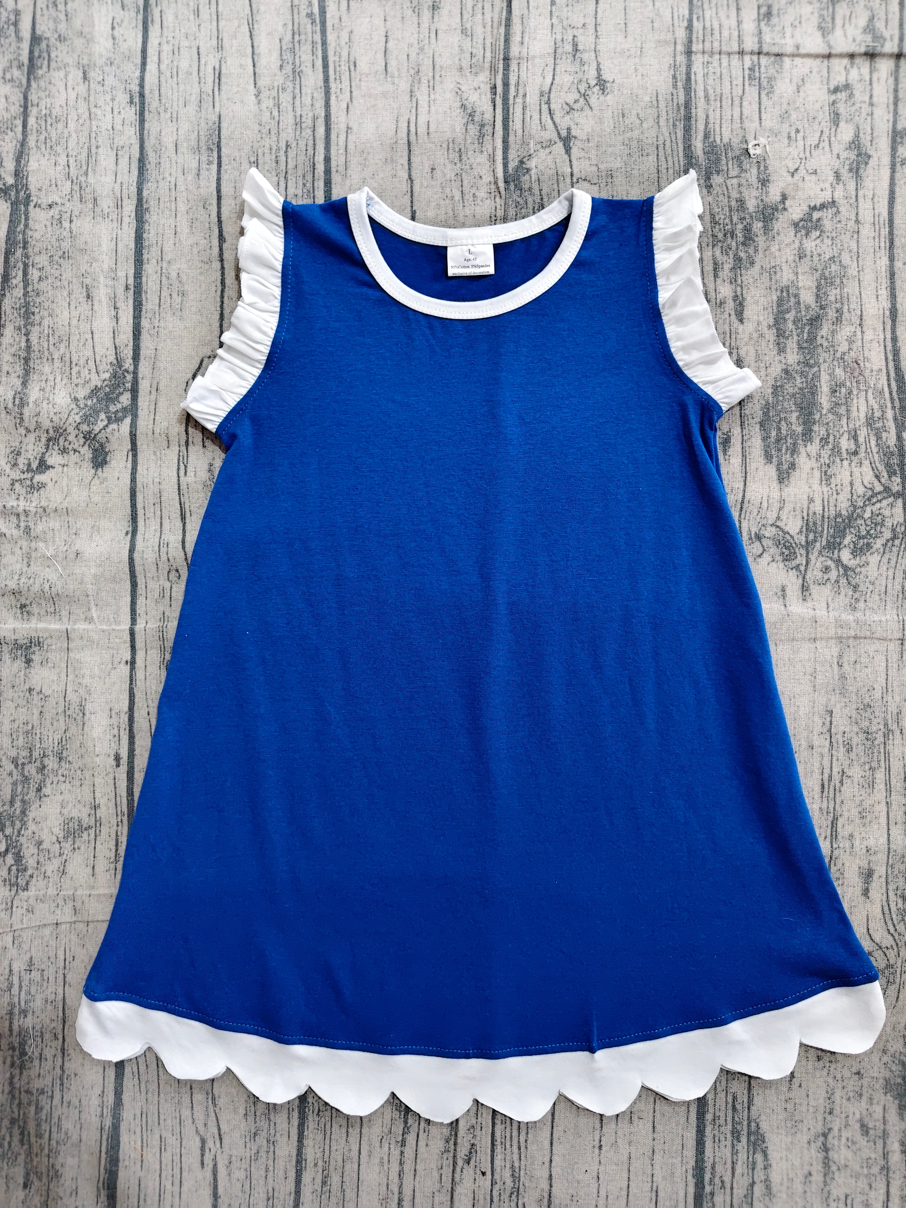 GSD4053 pre-order toddler clothes solid color print girl summer dress-real pic 2026.4.19 