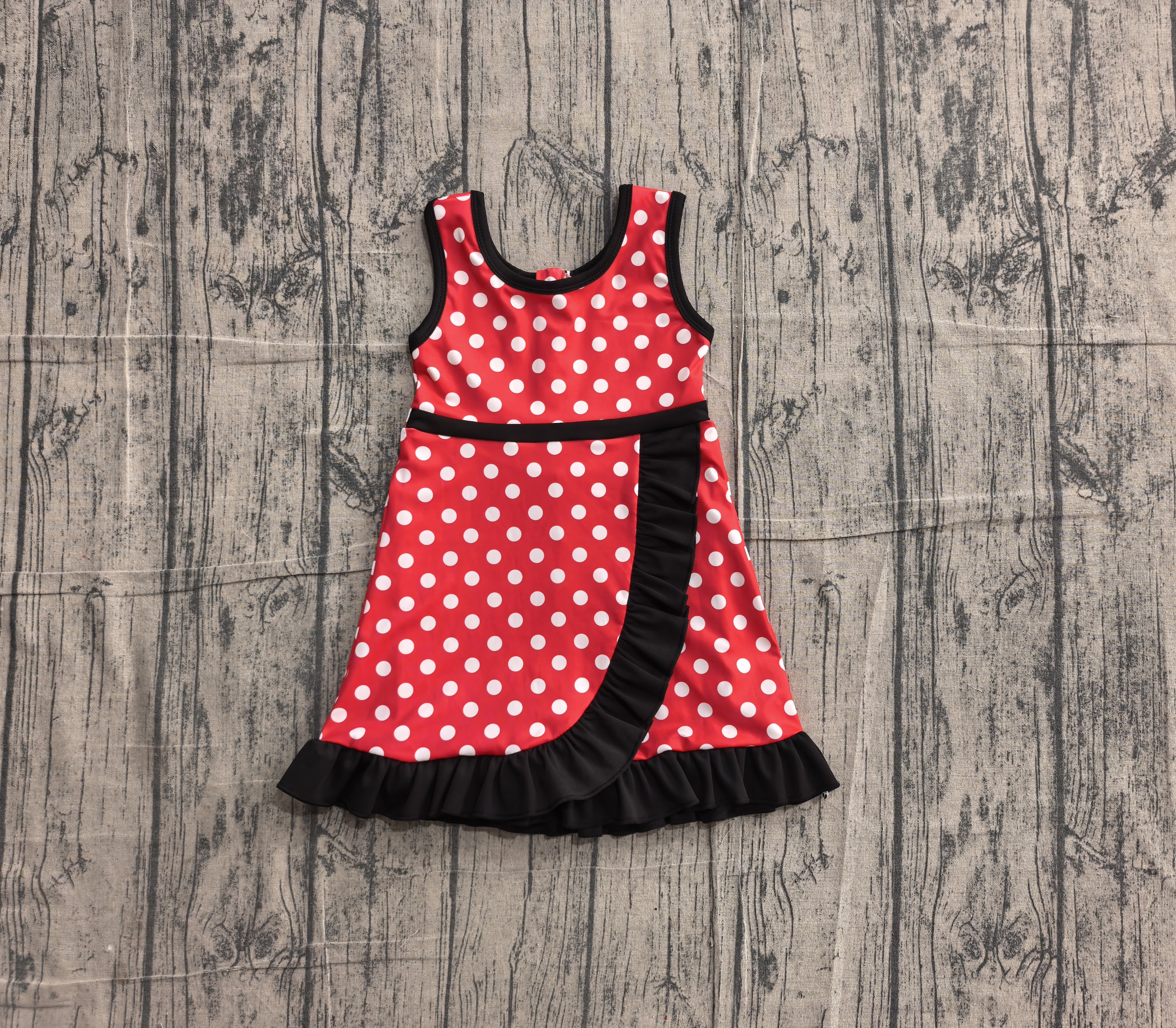 GSD4128 pre-order toddler clothes solid color print girl yoga summer dress-real pic 2026.5.13 