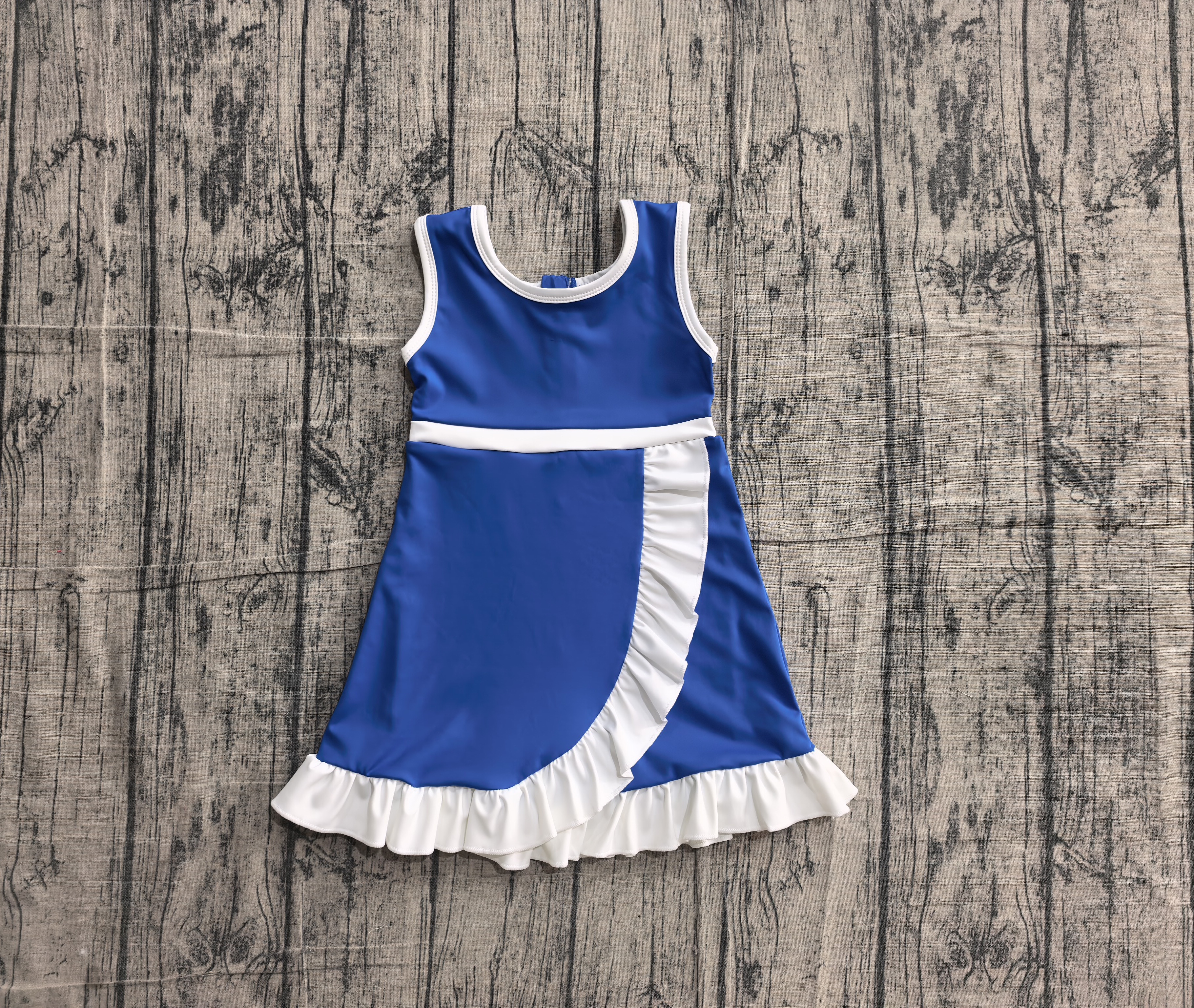 GSD4141 pre-order toddler clothes solid color print girl yoga summer dress-real pic 2026.5.13 
